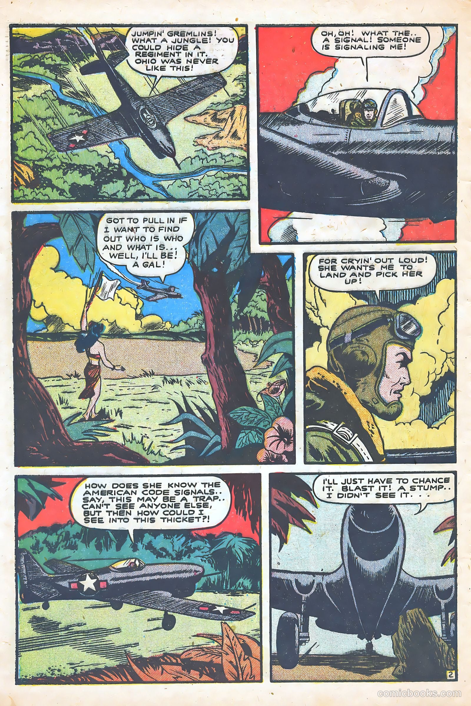 Captain Jet #1 (1952) — page 28 of 36