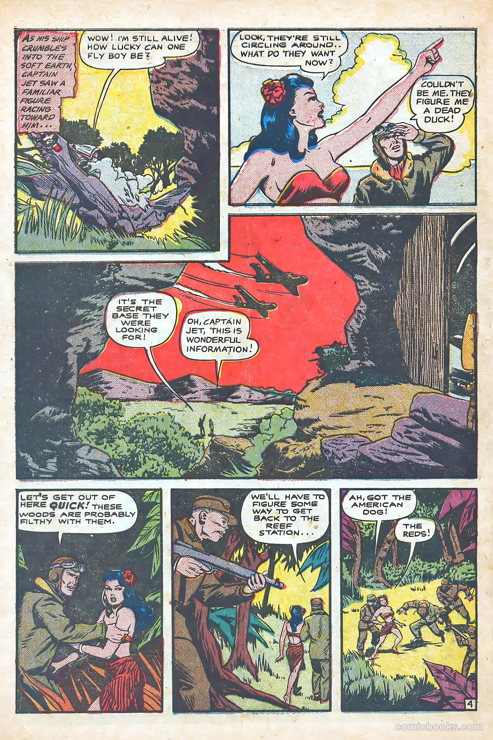 Captain Jet #1 (1952) — page 30 of 36