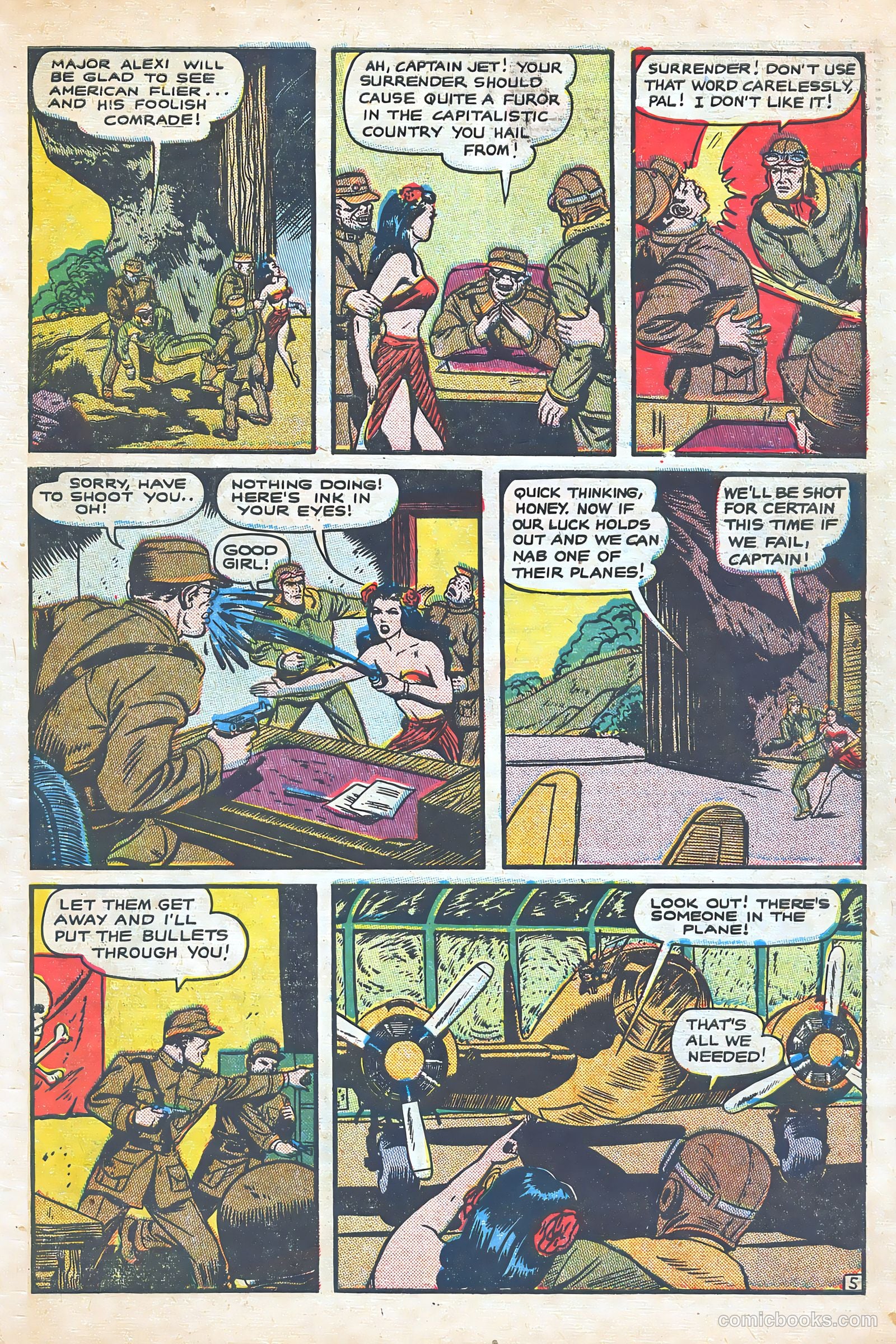 Captain Jet #1 (1952) — page 31 of 36