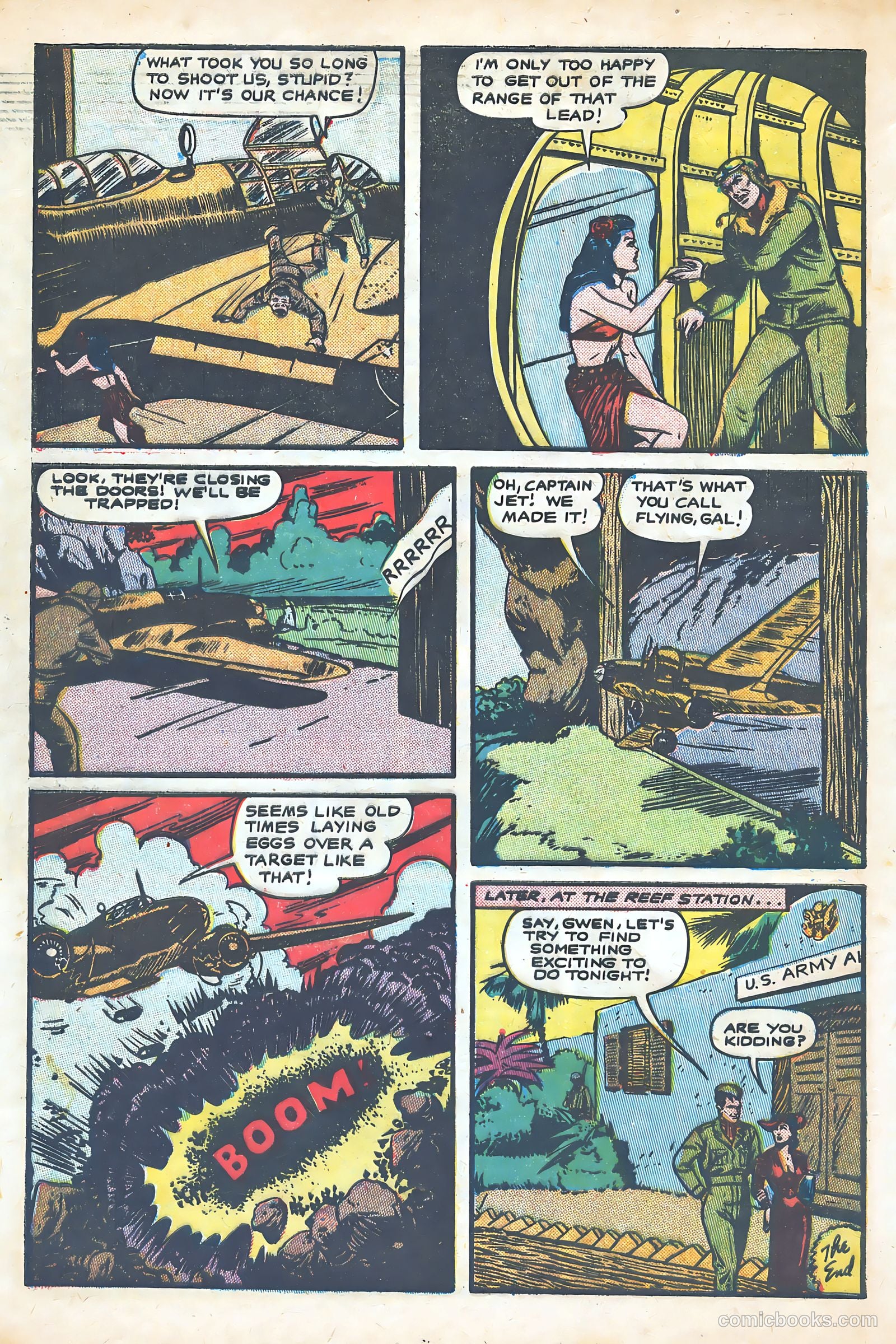 Captain Jet #1 (1952) — page 32 of 36