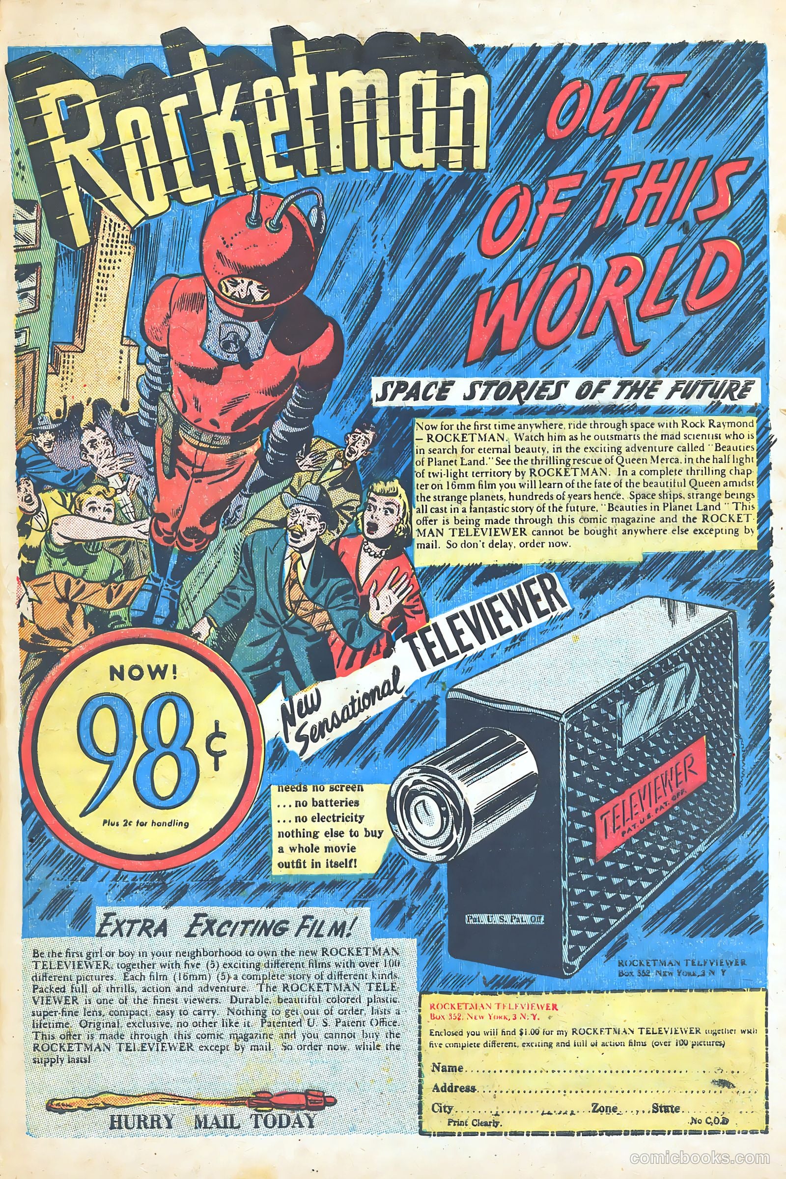 Captain Jet #1 (1952) — page 33 of 36