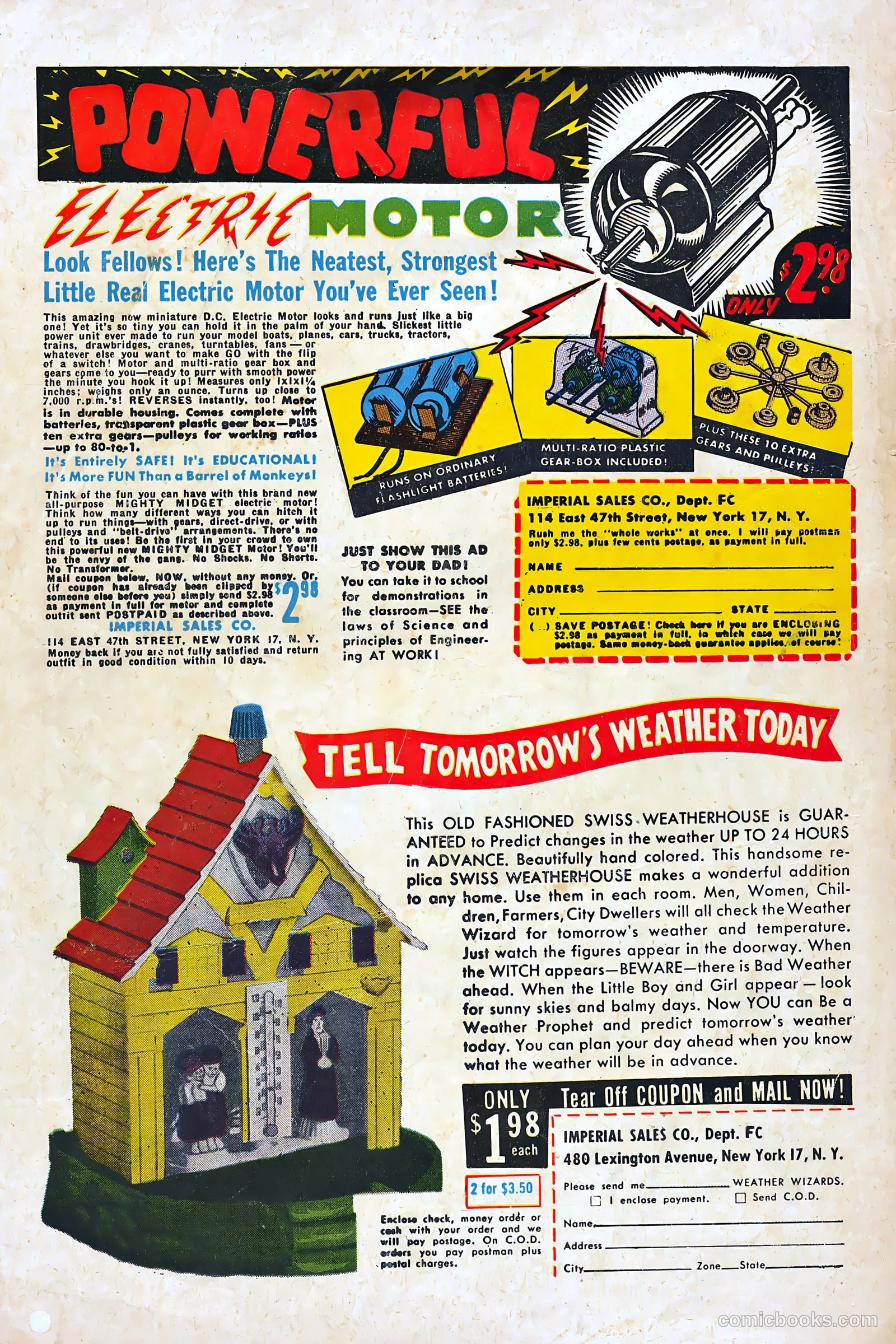 Captain Jet #1 (1952) — page 36 of 36