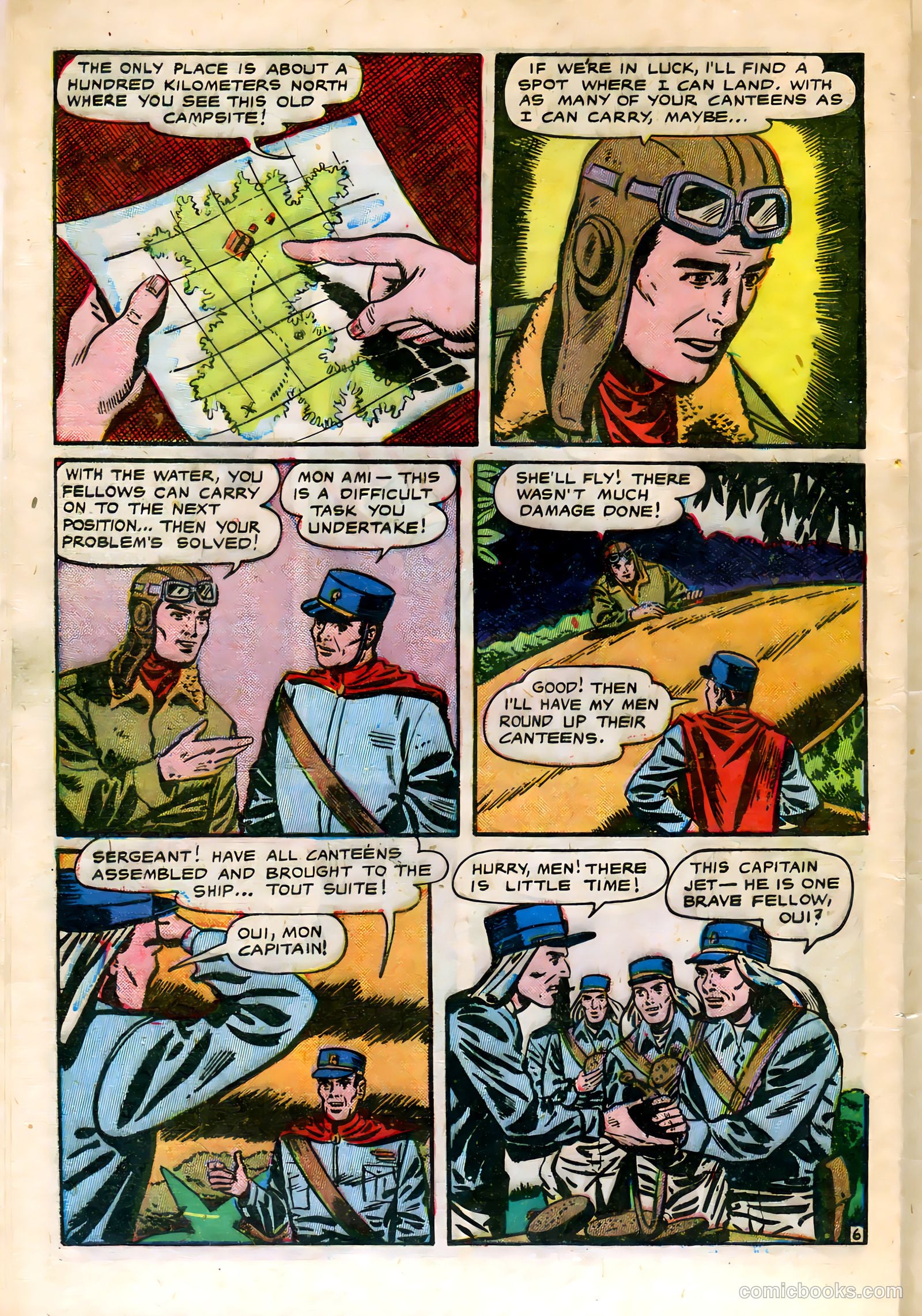 Captain Jet #2 (1952) — page 8 of 36