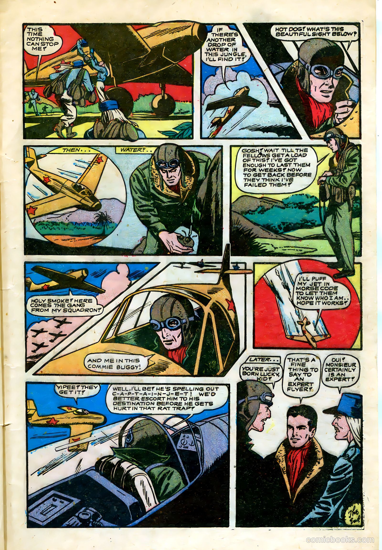 Captain Jet #2 (1952) — page 9 of 36