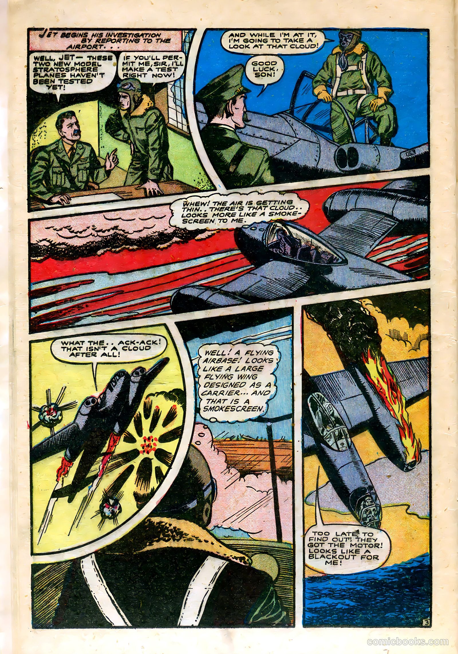 Captain Jet #2 (1952) — page 12 of 36