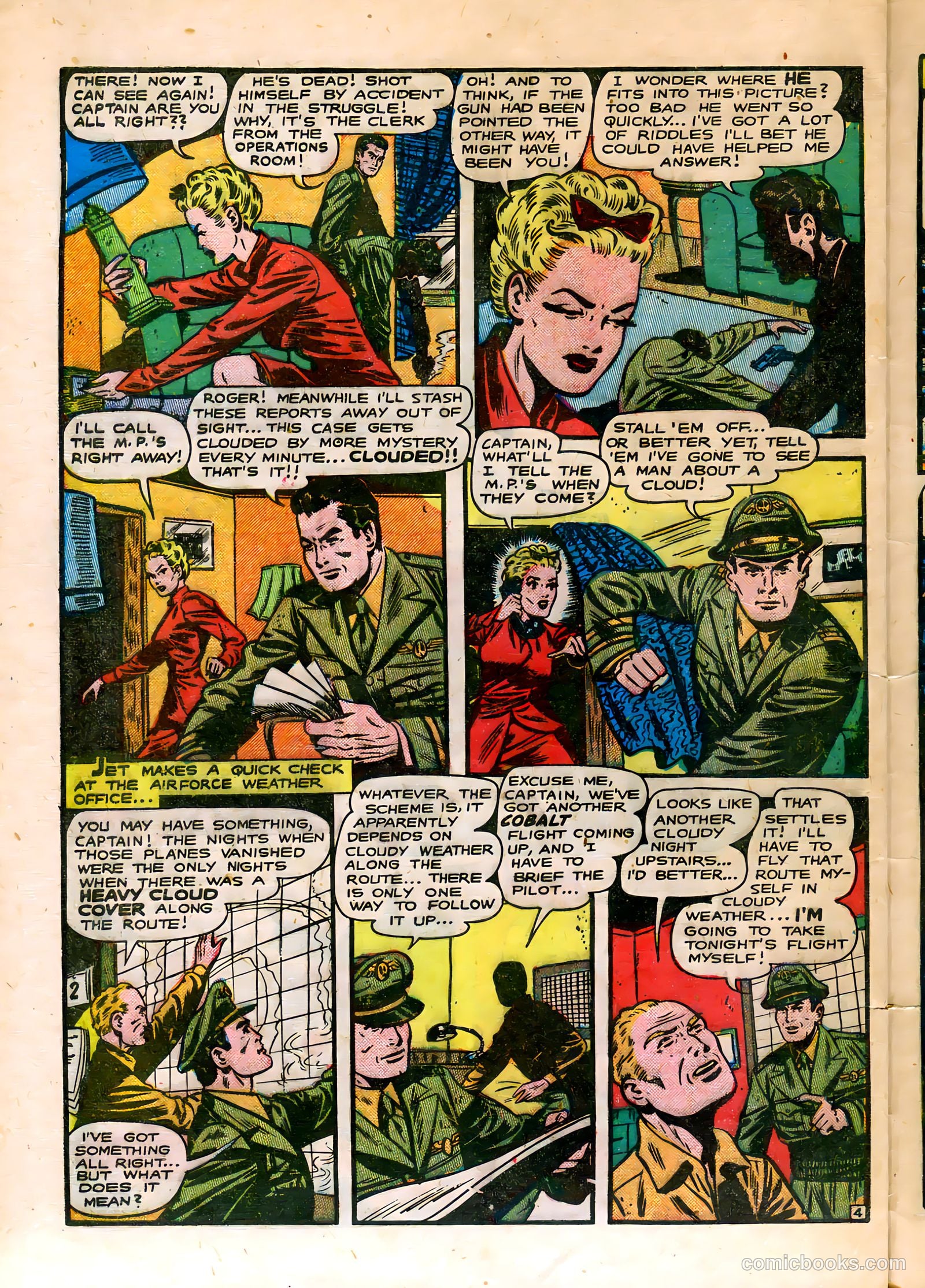 Captain Jet #2 (1952) — page 28 of 36