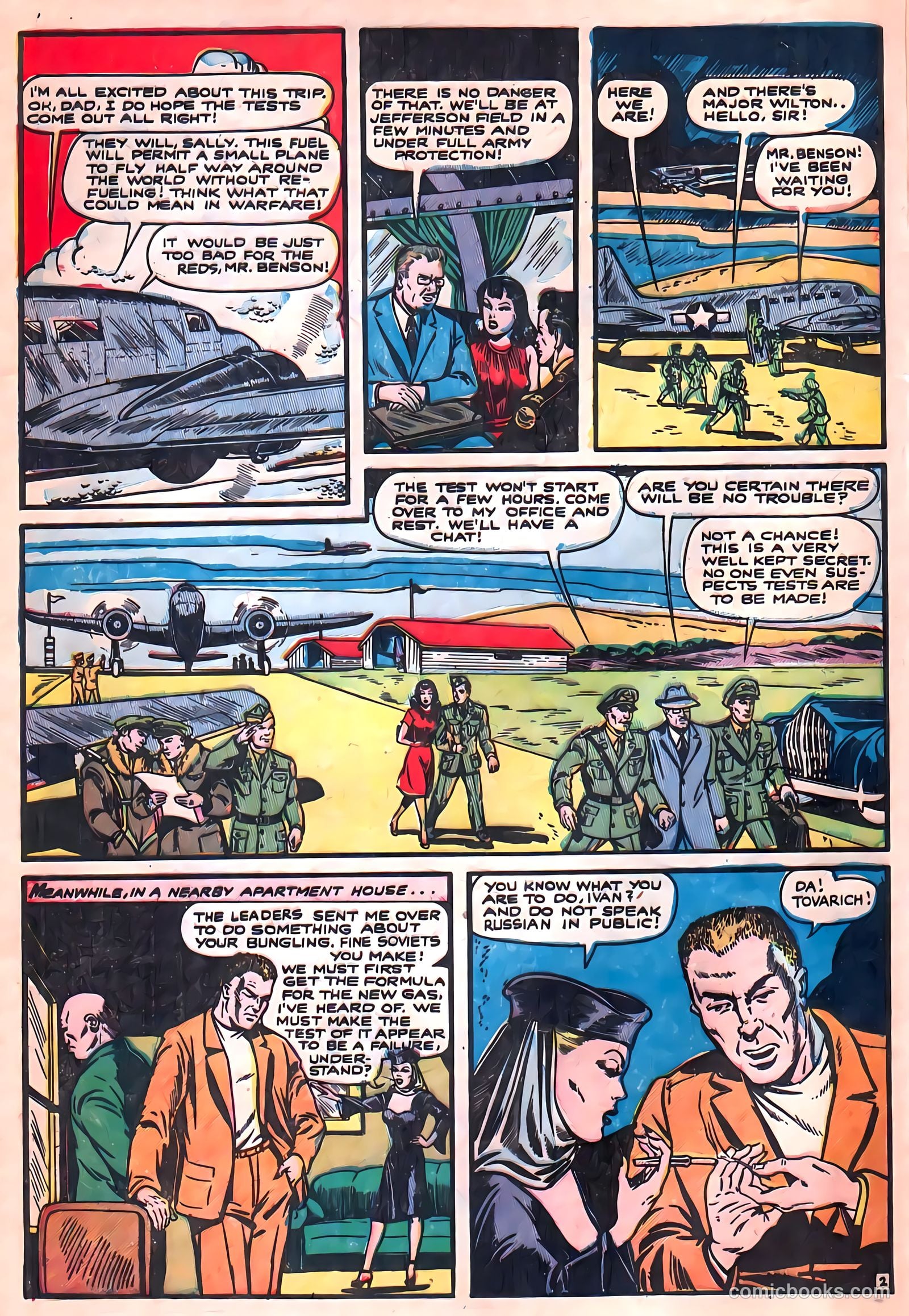 Captain Jet #3 (1952) — page 4 of 36