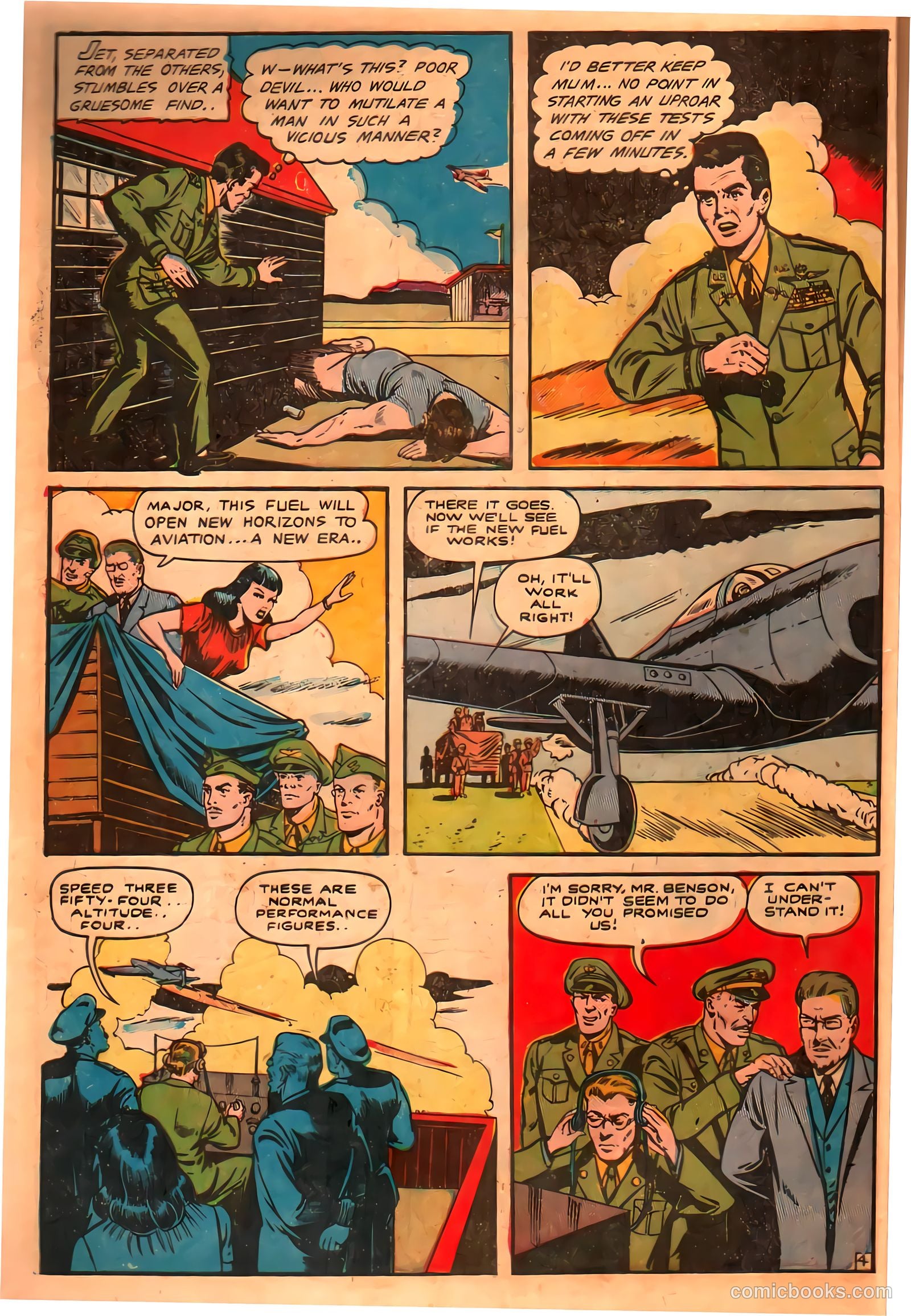 Captain Jet #3 (1952) — page 6 of 36