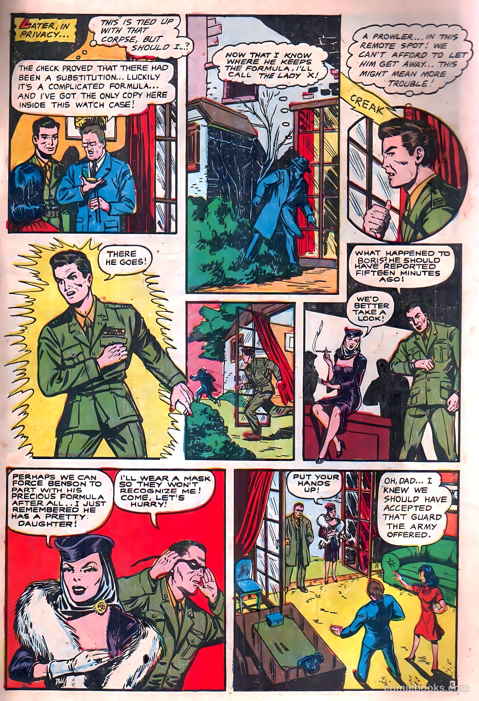 Captain Jet #3 (1952) — page 7 of 36