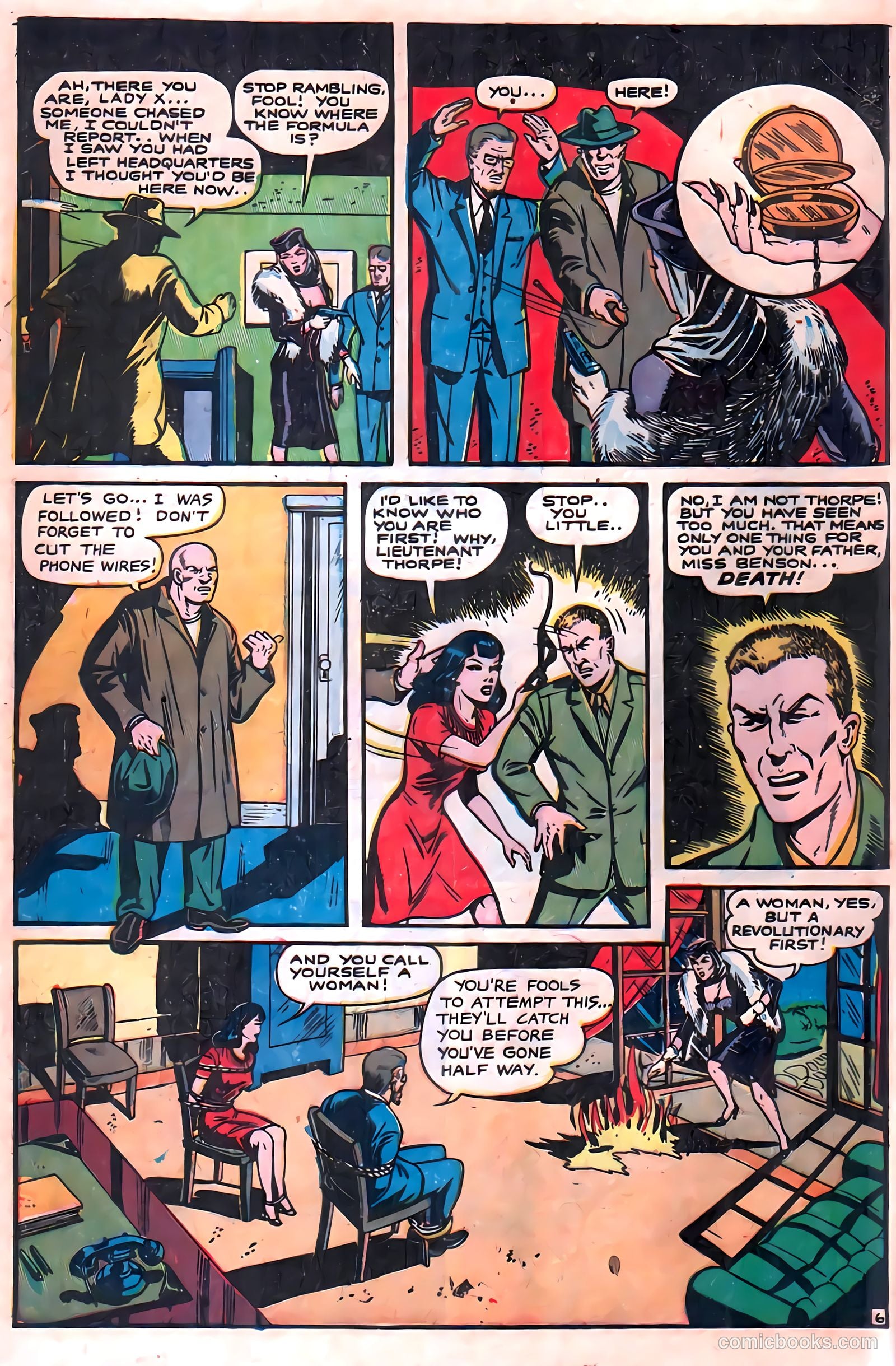Captain Jet #3 (1952) — page 8 of 36