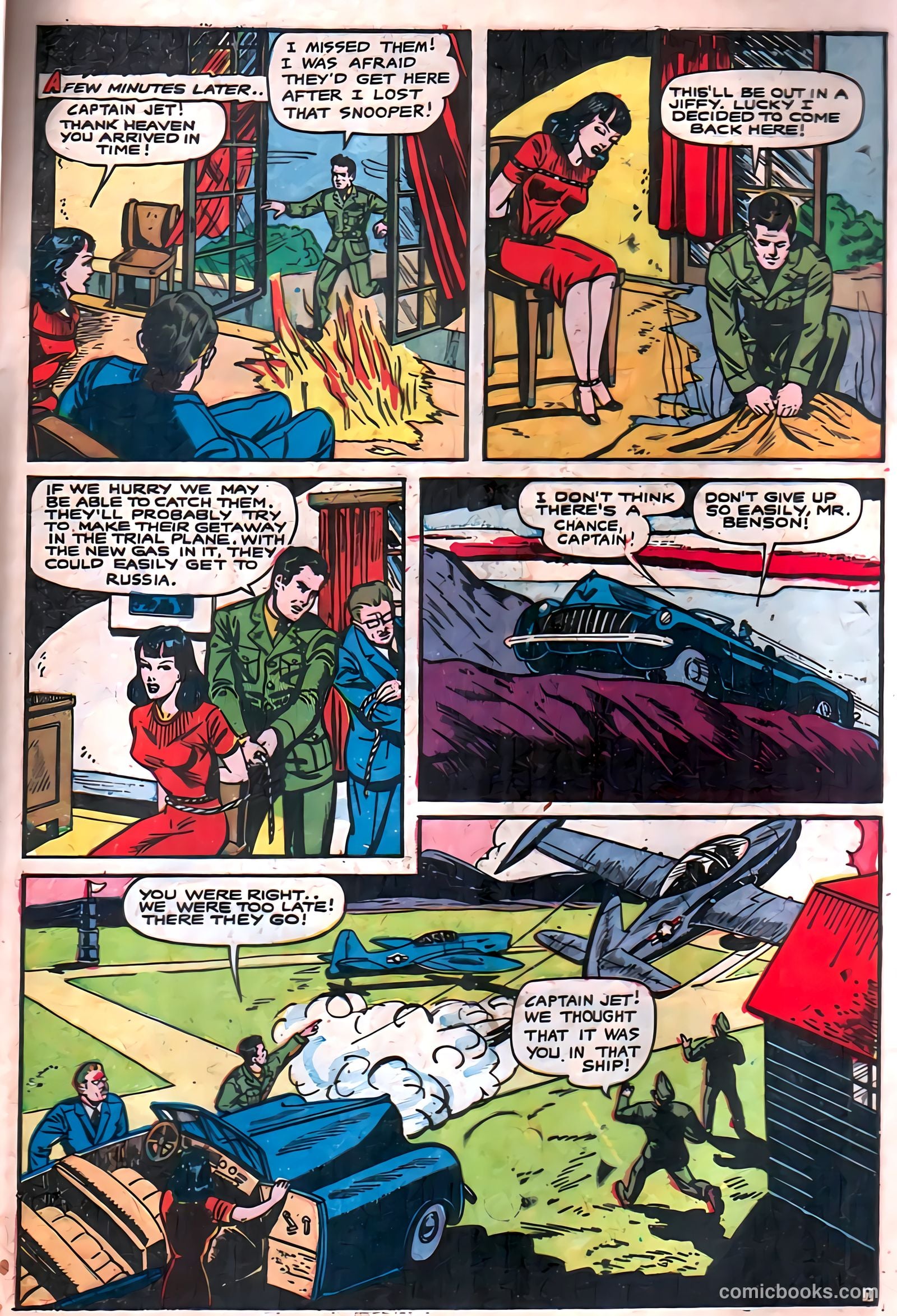 Captain Jet #3 (1952) — page 9 of 36