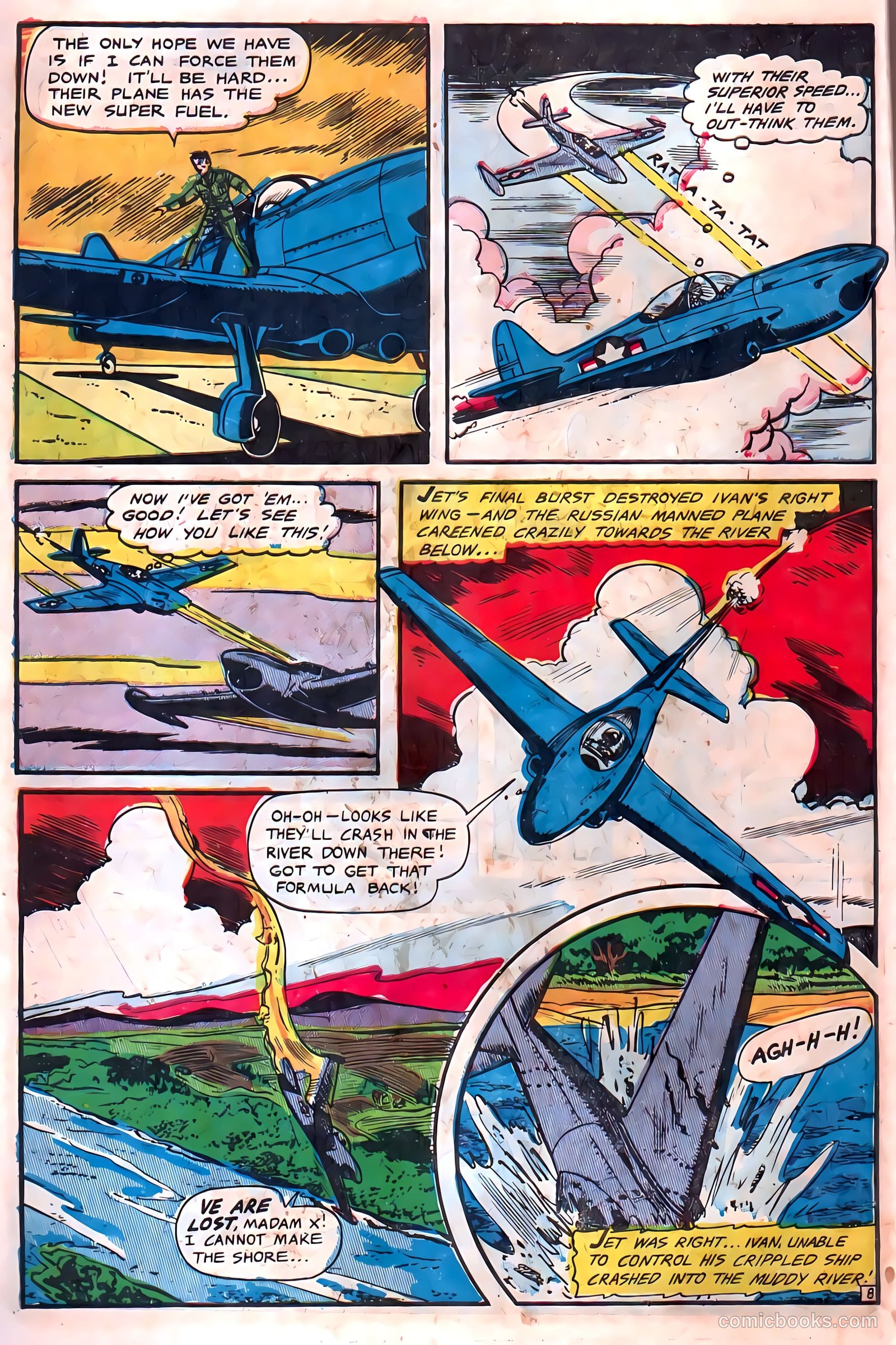 Captain Jet #3 (1952) — page 10 of 36