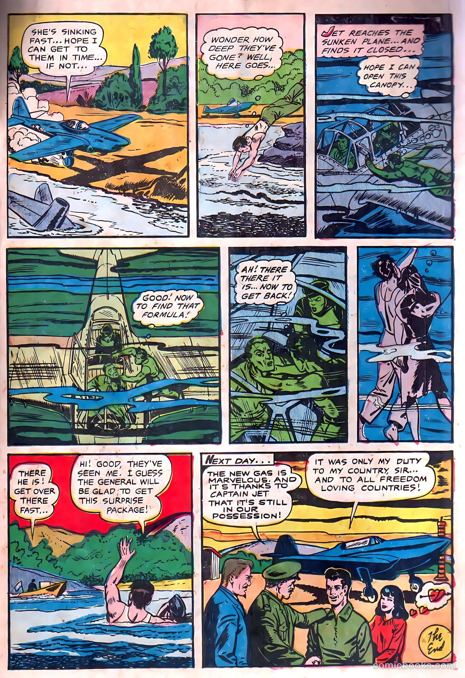 Captain Jet #3 (1952) — page 11 of 36