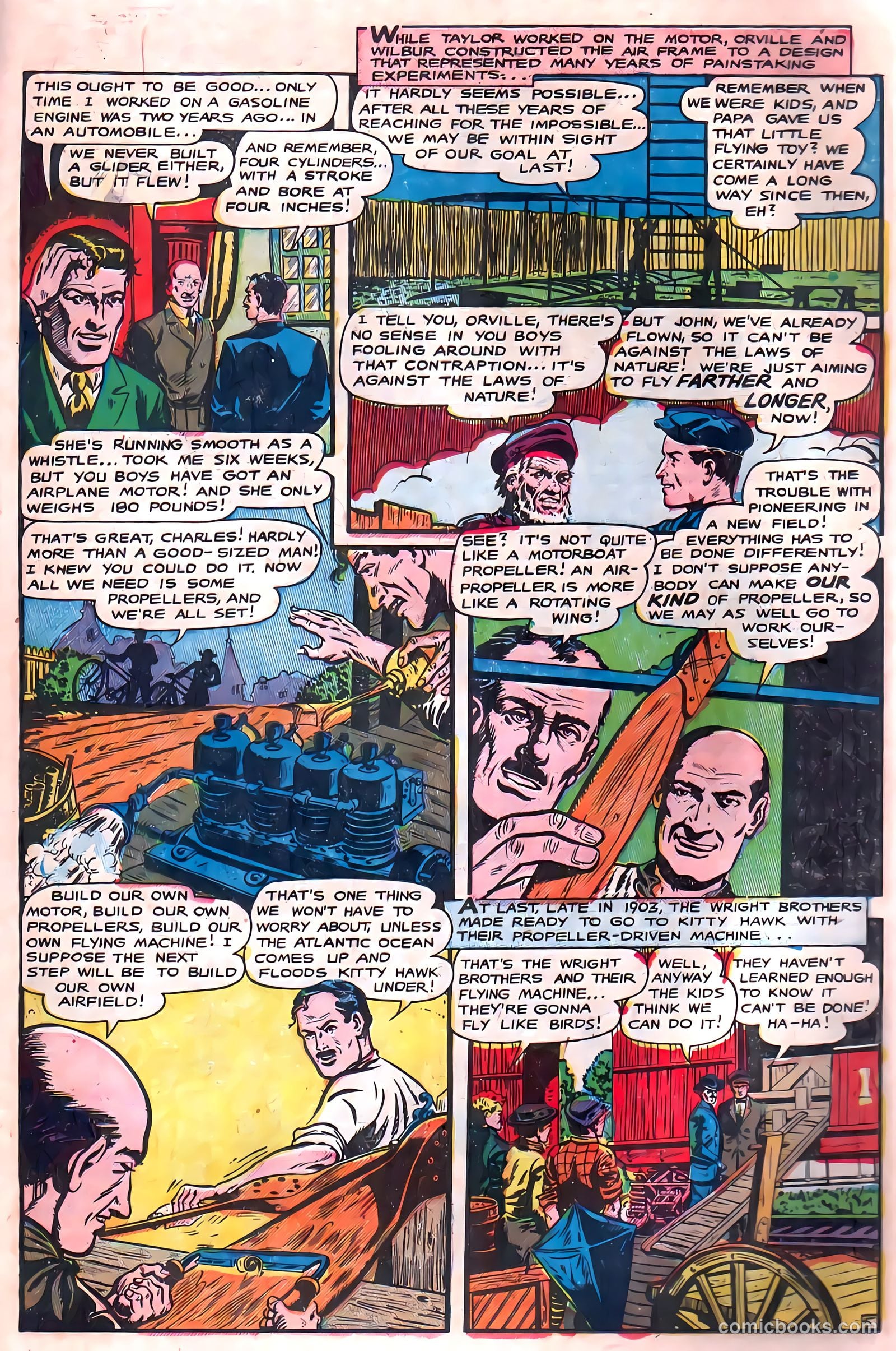 Captain Jet #3 (1952) — page 23 of 36