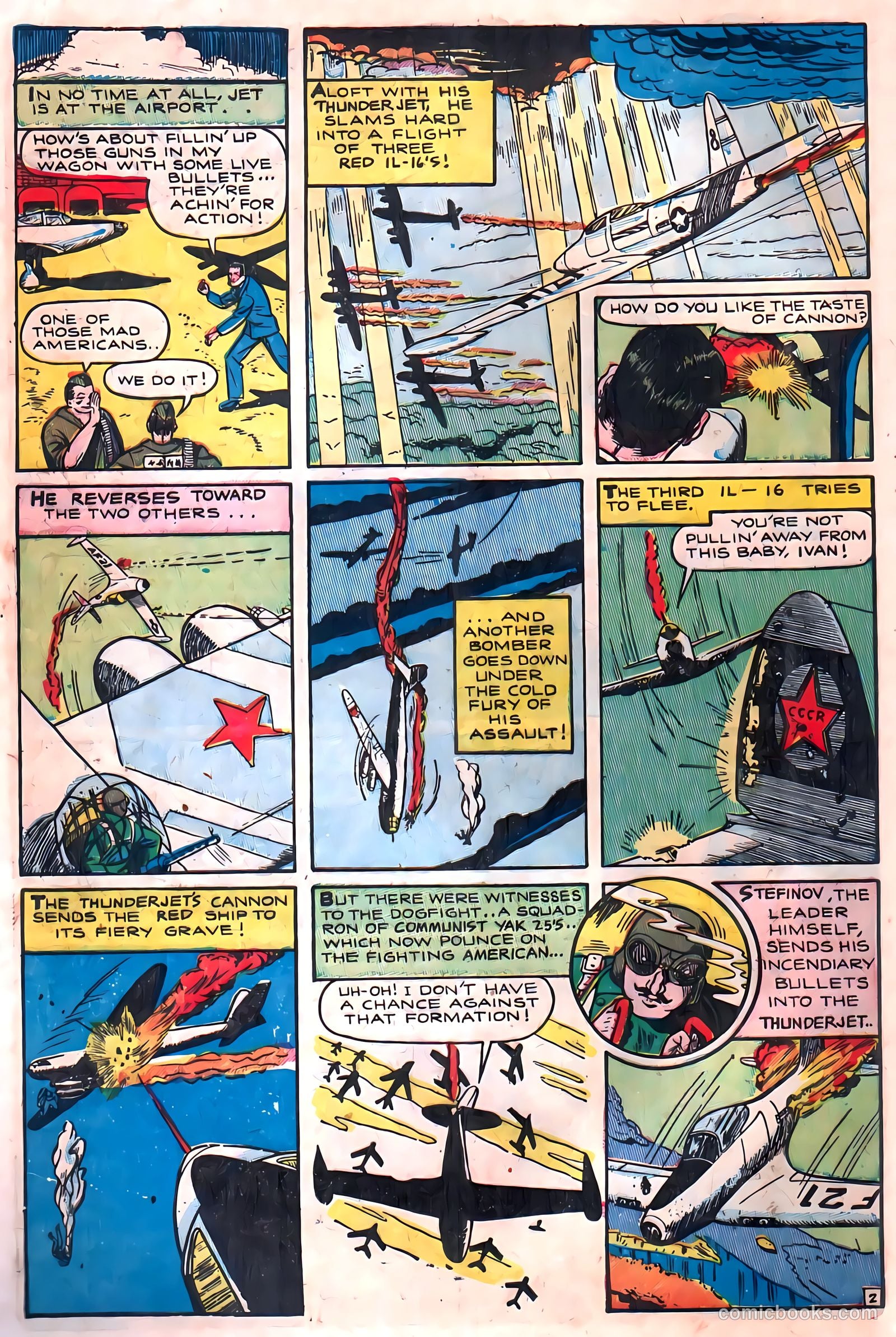 Captain Jet #3 (1952) — page 28 of 36