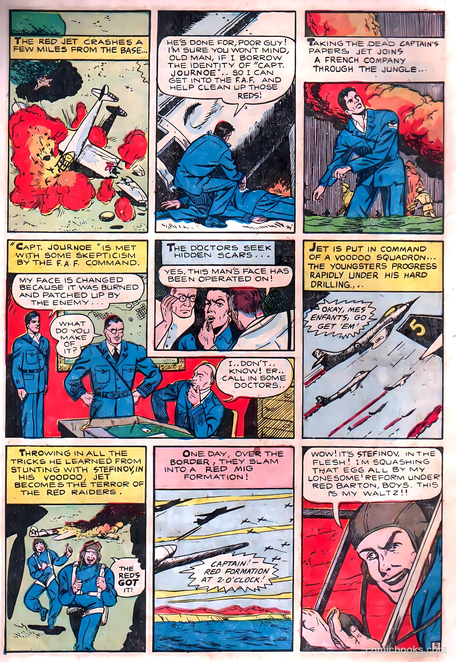 Captain Jet #3 (1952) — page 31 of 36