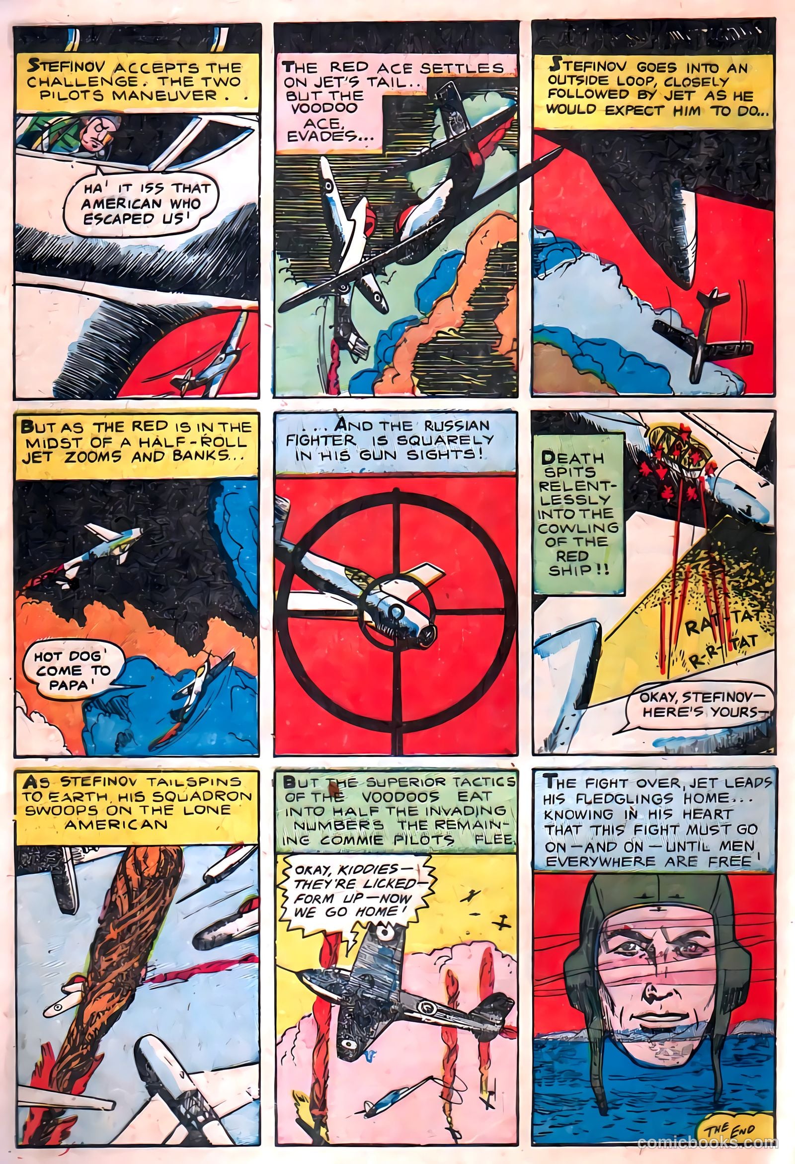 Captain Jet #3 (1952) — page 32 of 36