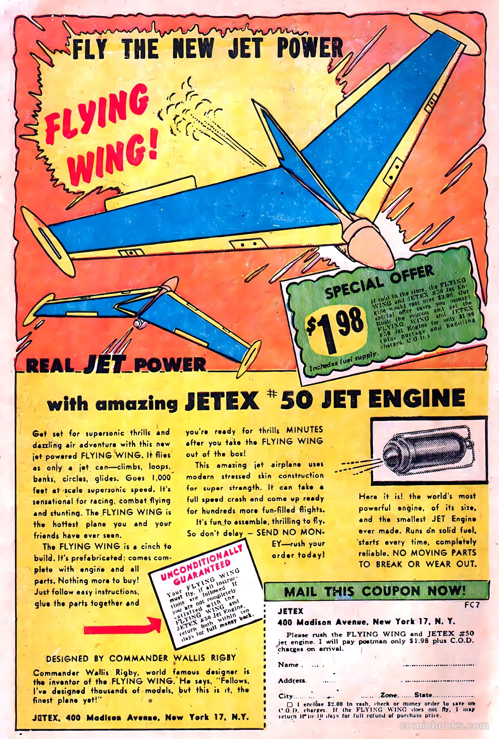 Captain Jet #3 (1952) — page 34 of 36