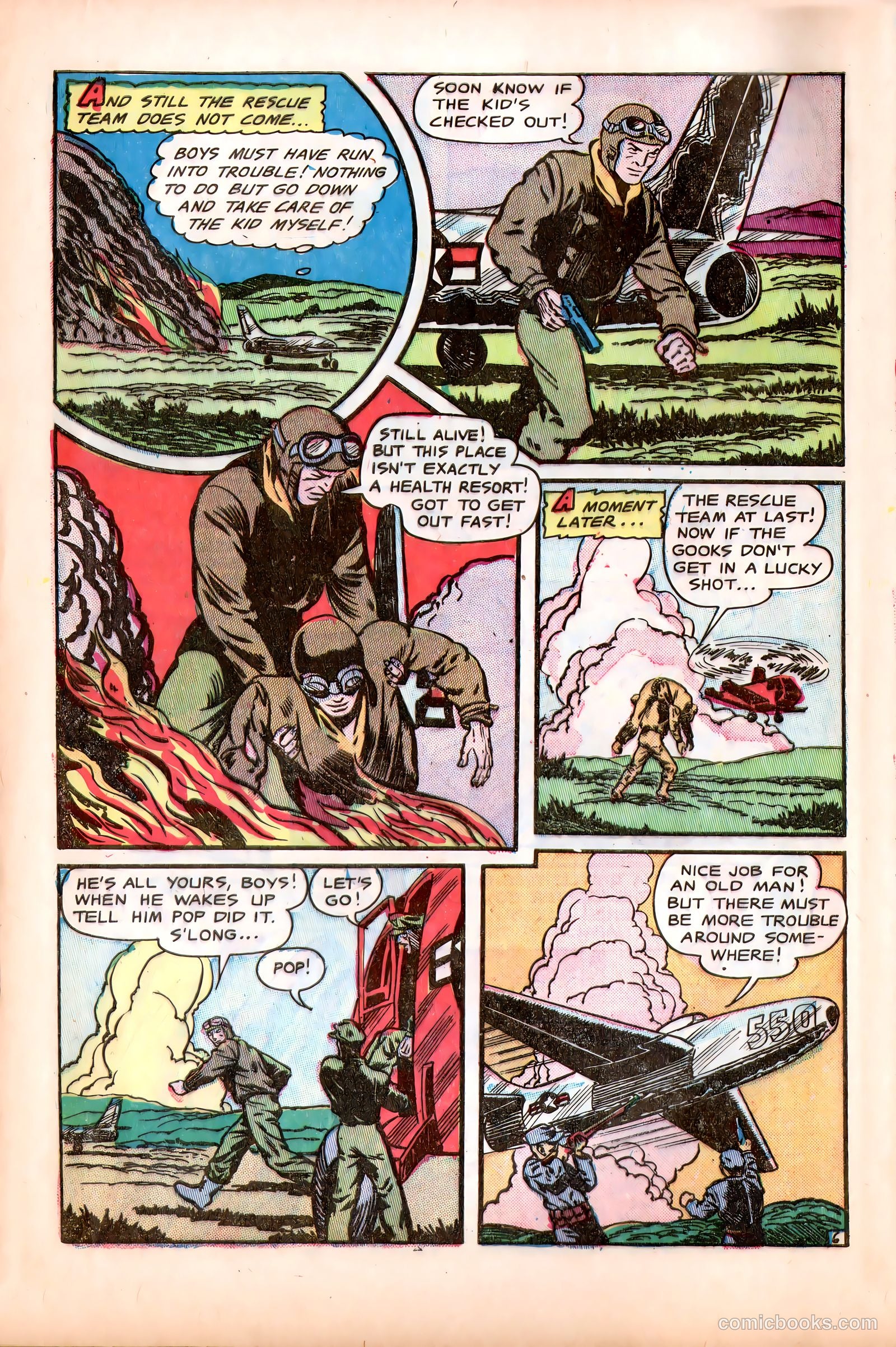 Captain Jet #4 (1952) — page 8 of 37