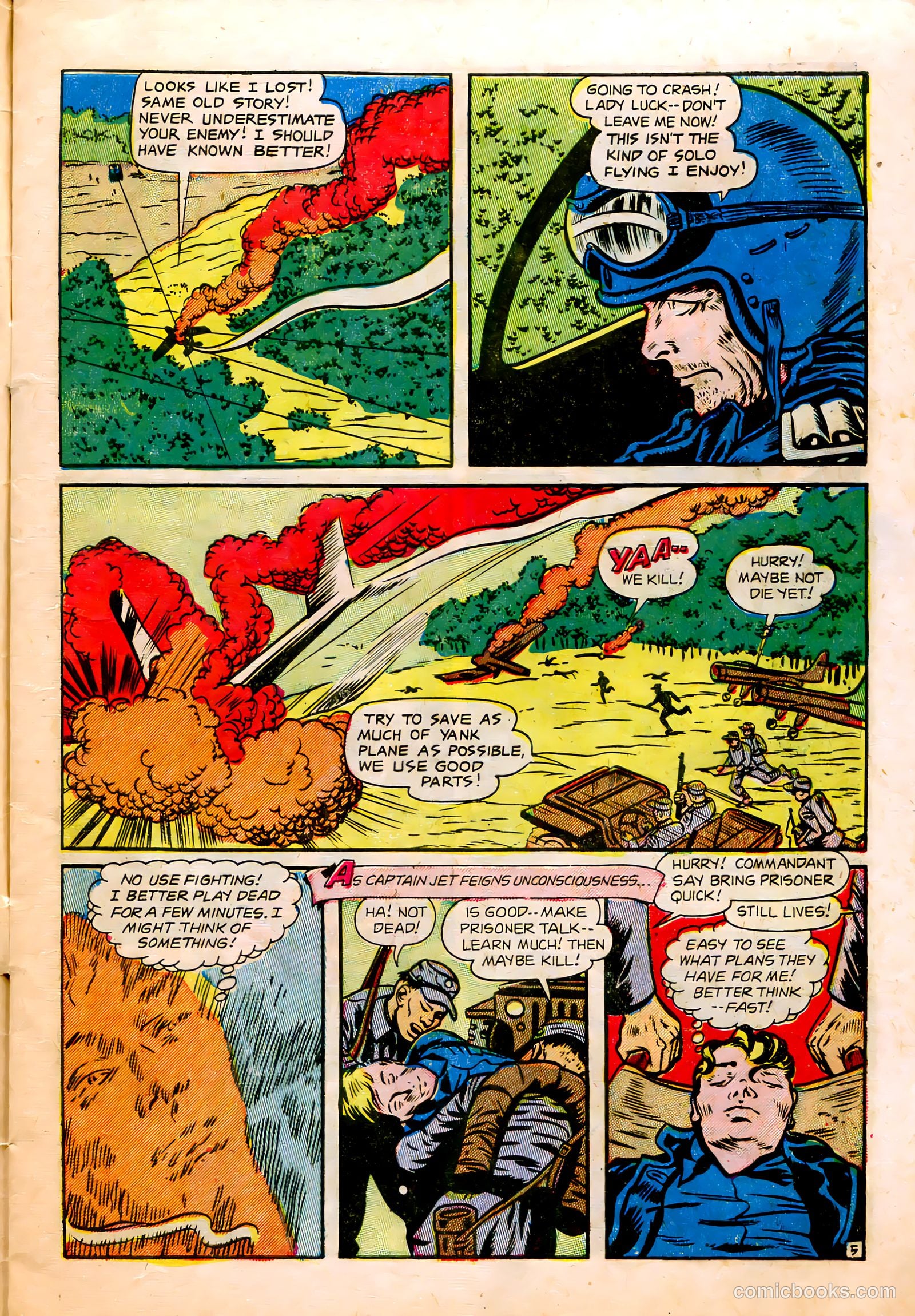 Captain Jet #5 (1953) — page 7 of 36