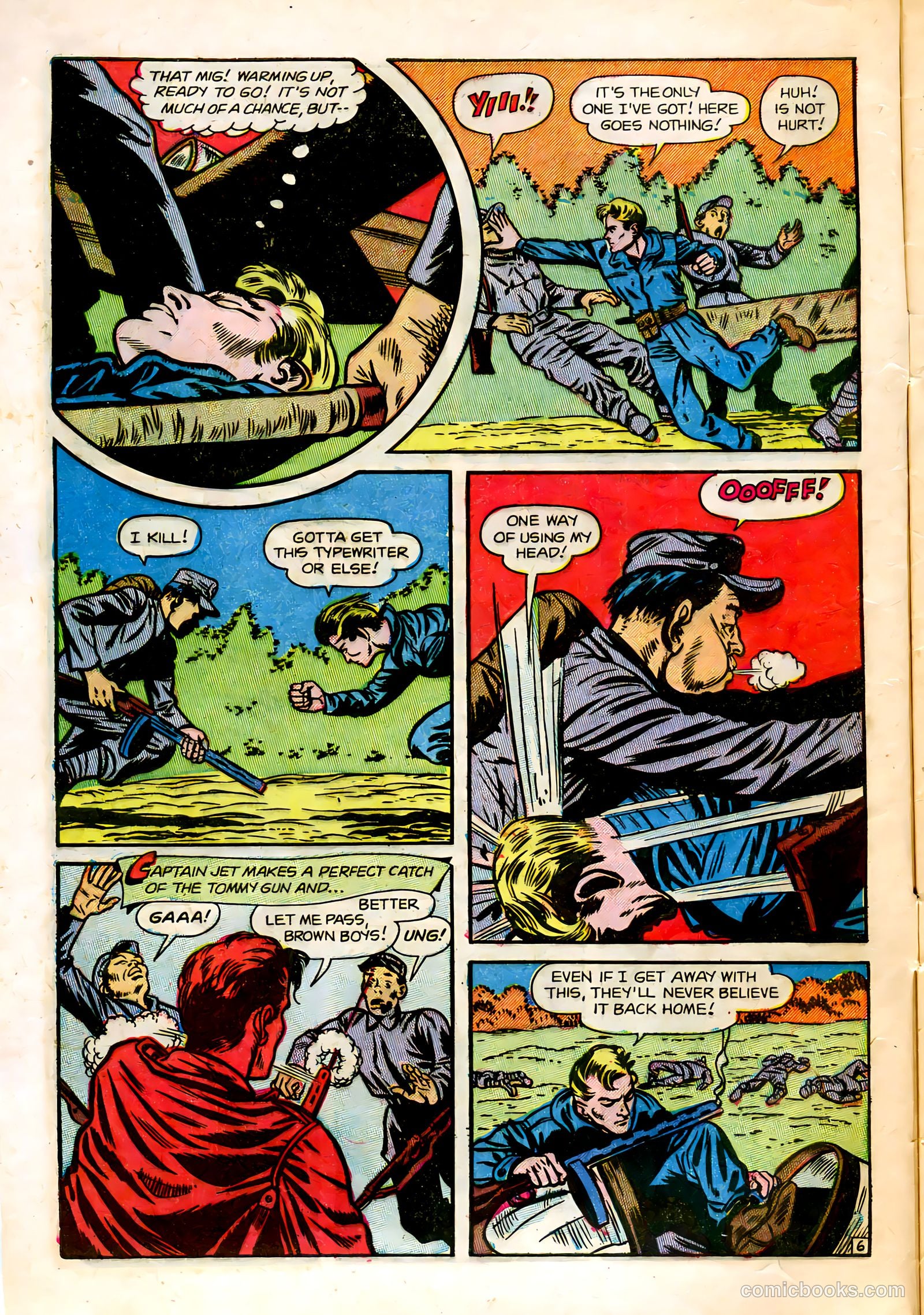 Captain Jet #5 (1953) — page 8 of 36
