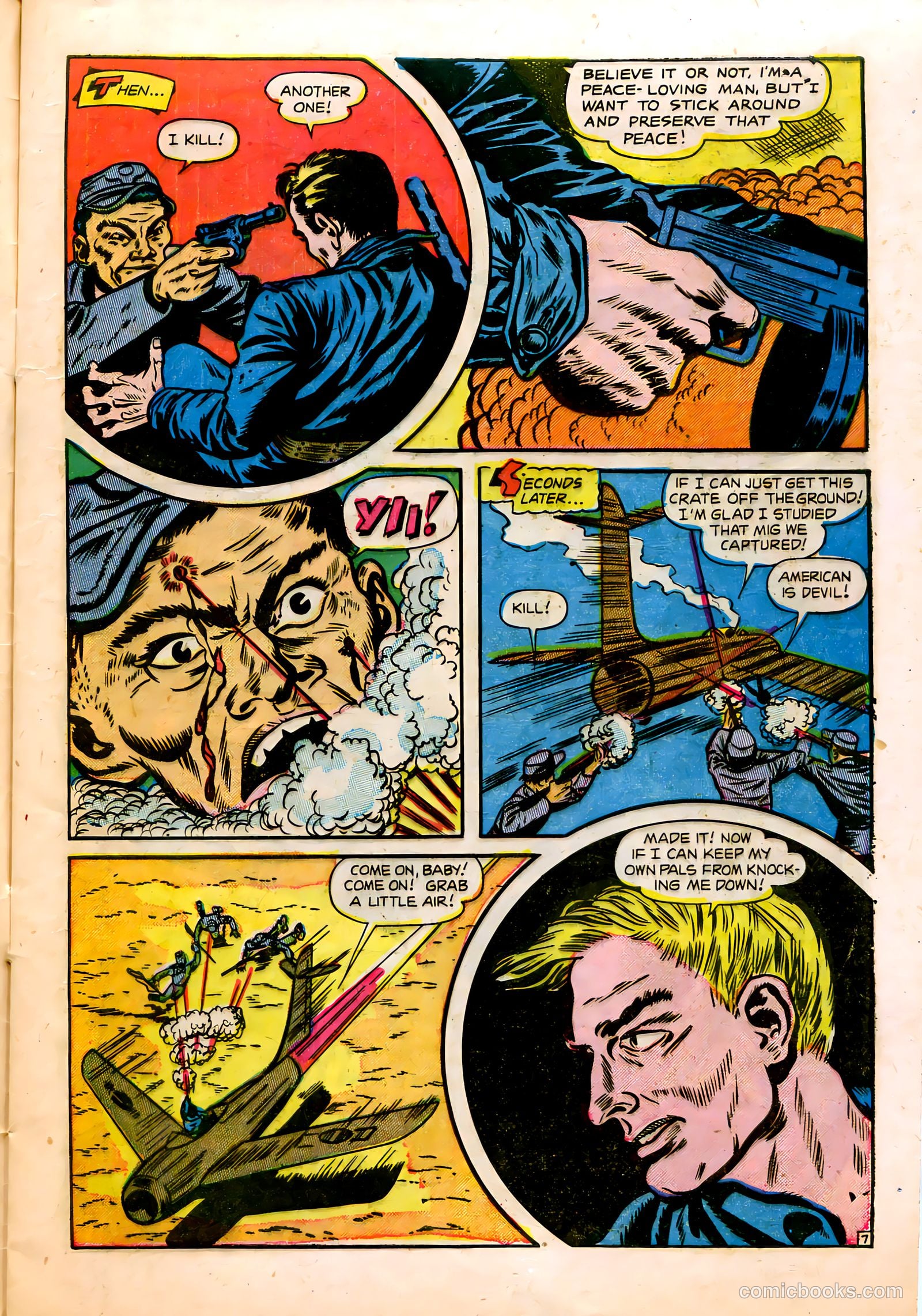 Captain Jet #5 (1953) — page 9 of 36