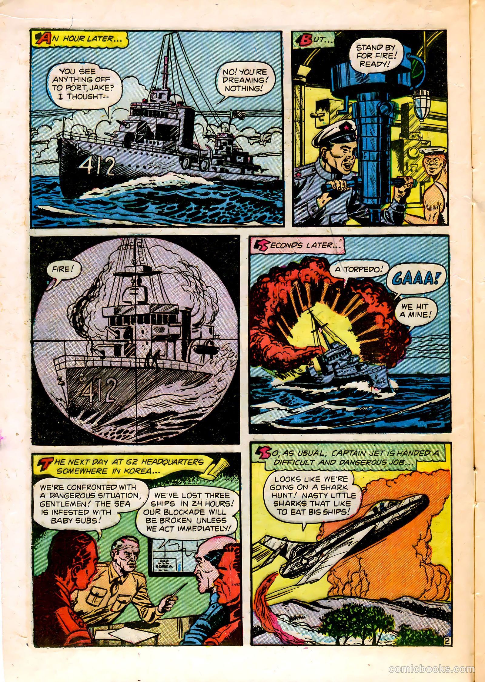 Captain Jet #5 (1953) — page 12 of 36