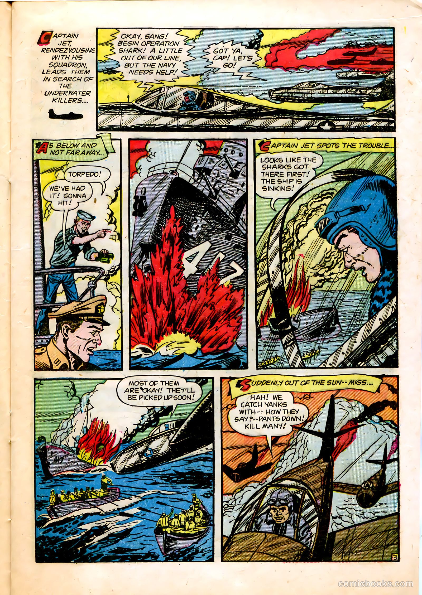 Captain Jet #5 (1953) — page 13 of 36