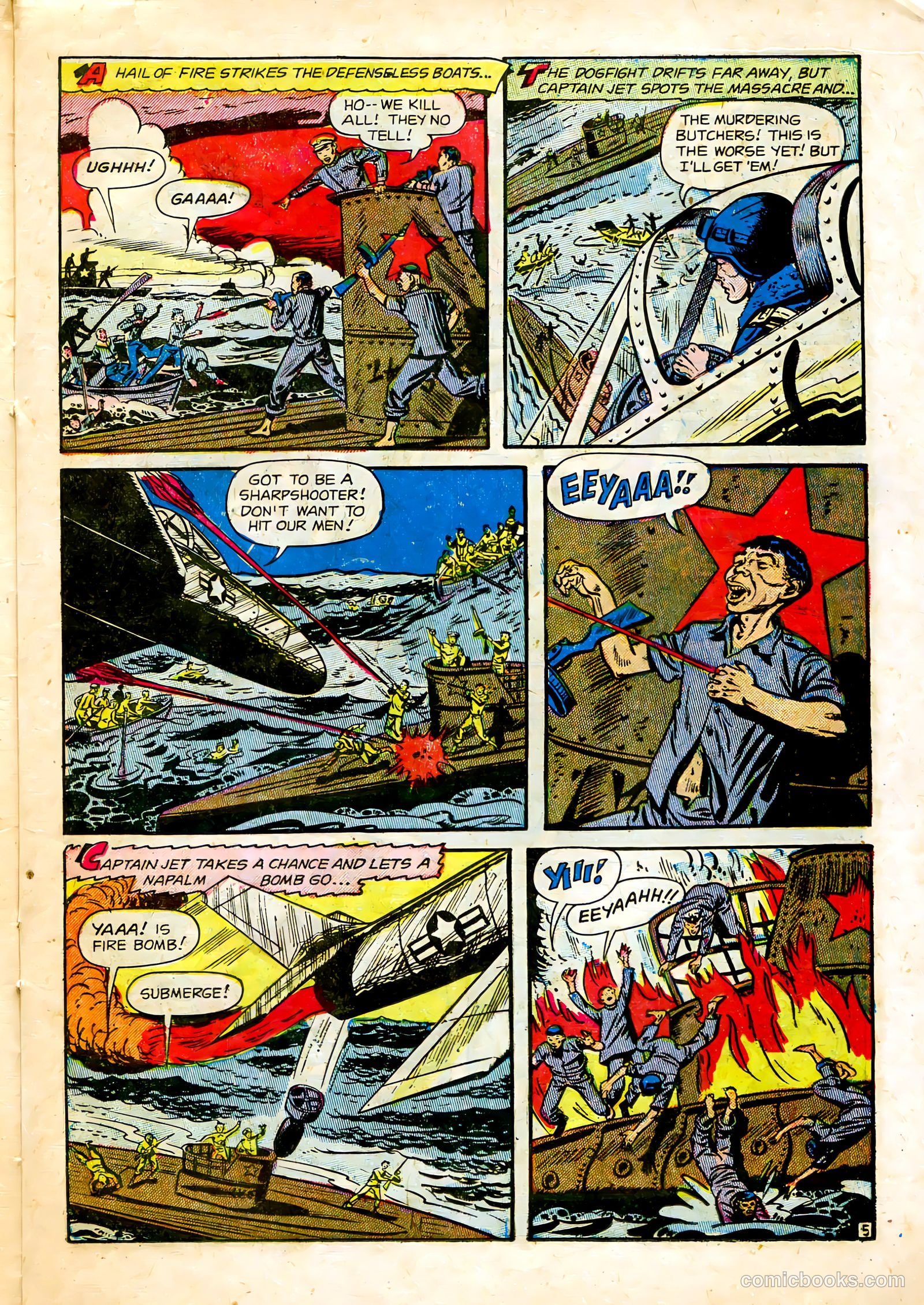 Captain Jet #5 (1953) — page 15 of 36
