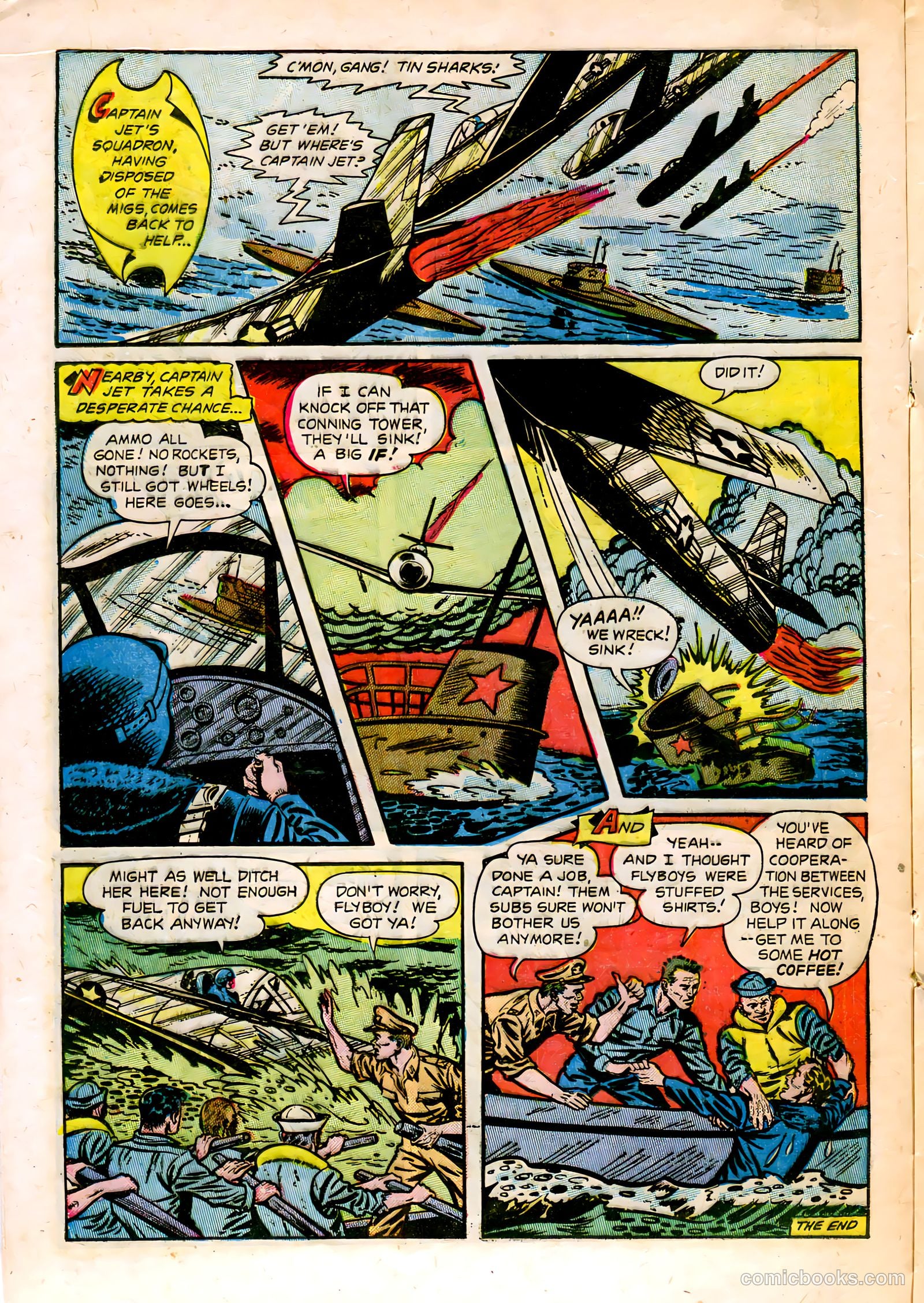 Captain Jet #5 (1953) — page 16 of 36