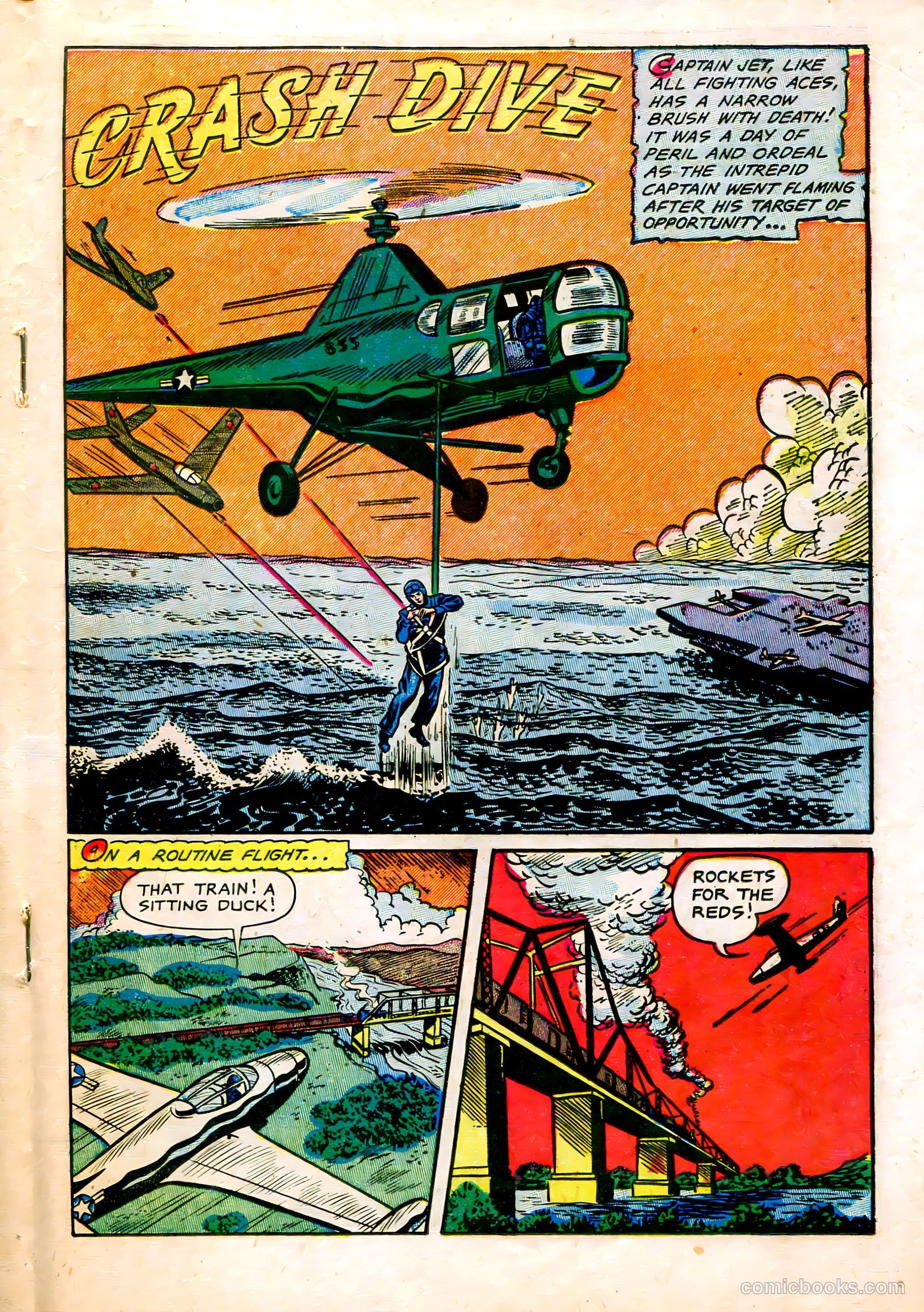 Captain Jet #5 (1953) — page 19 of 36