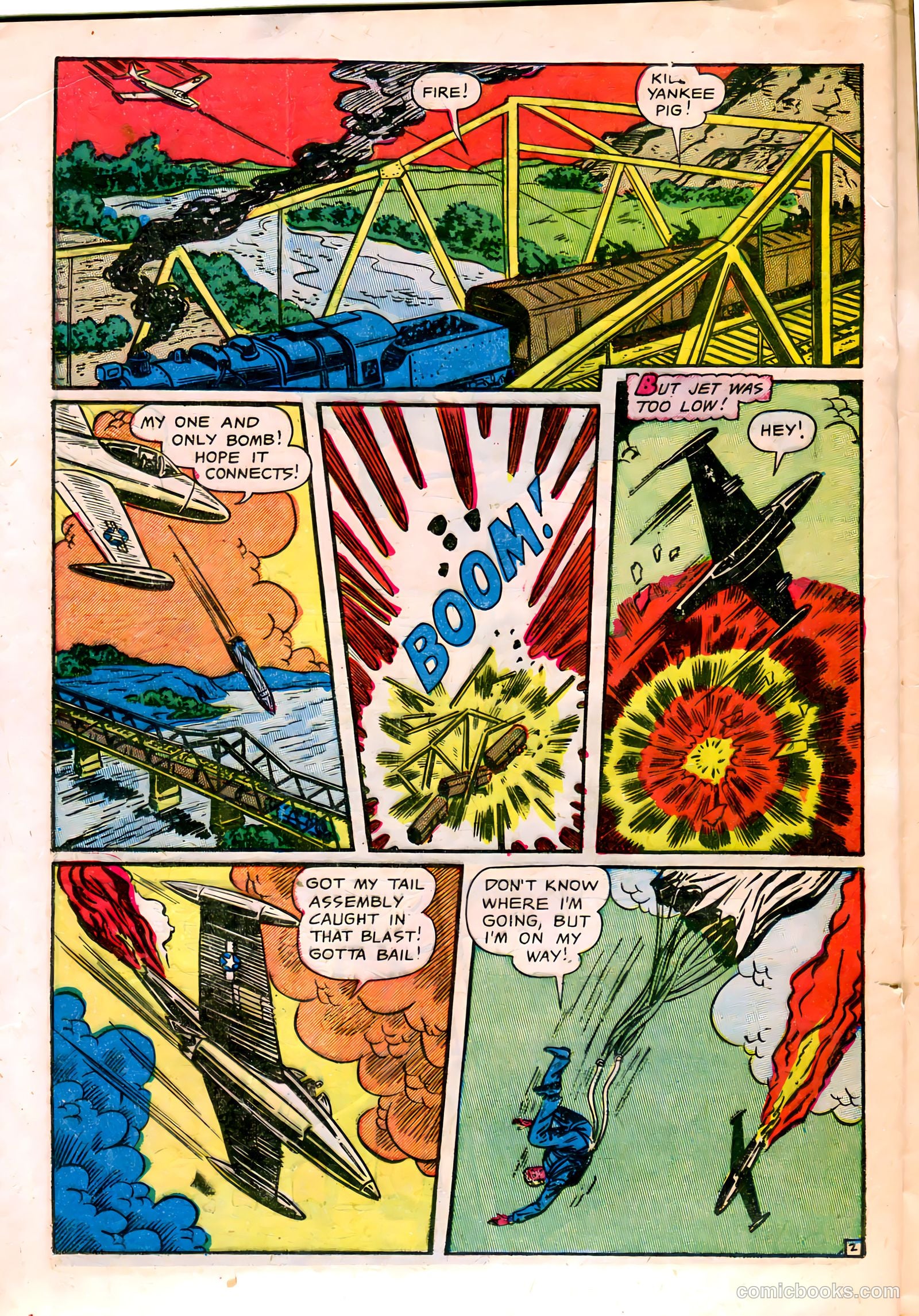 Captain Jet #5 (1953) — page 20 of 36