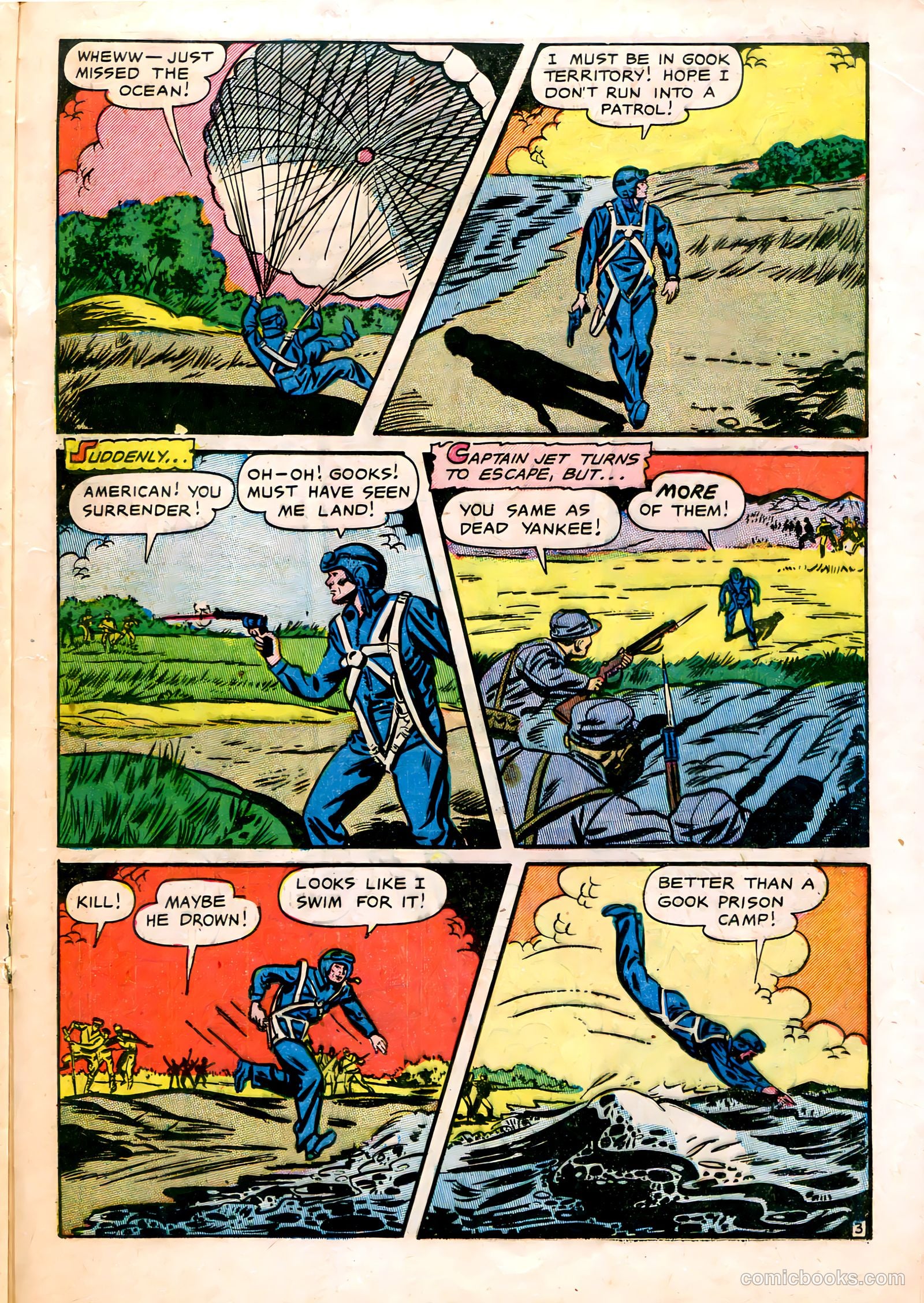 Captain Jet #5 (1953) — page 21 of 36