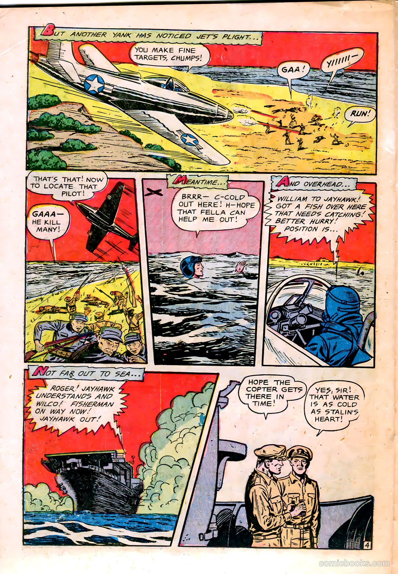 Captain Jet #5 (1953) — page 22 of 36