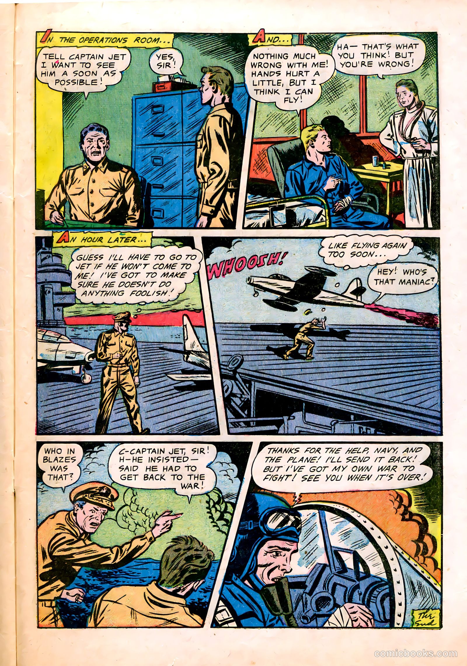 Captain Jet #5 (1953) — page 25 of 36