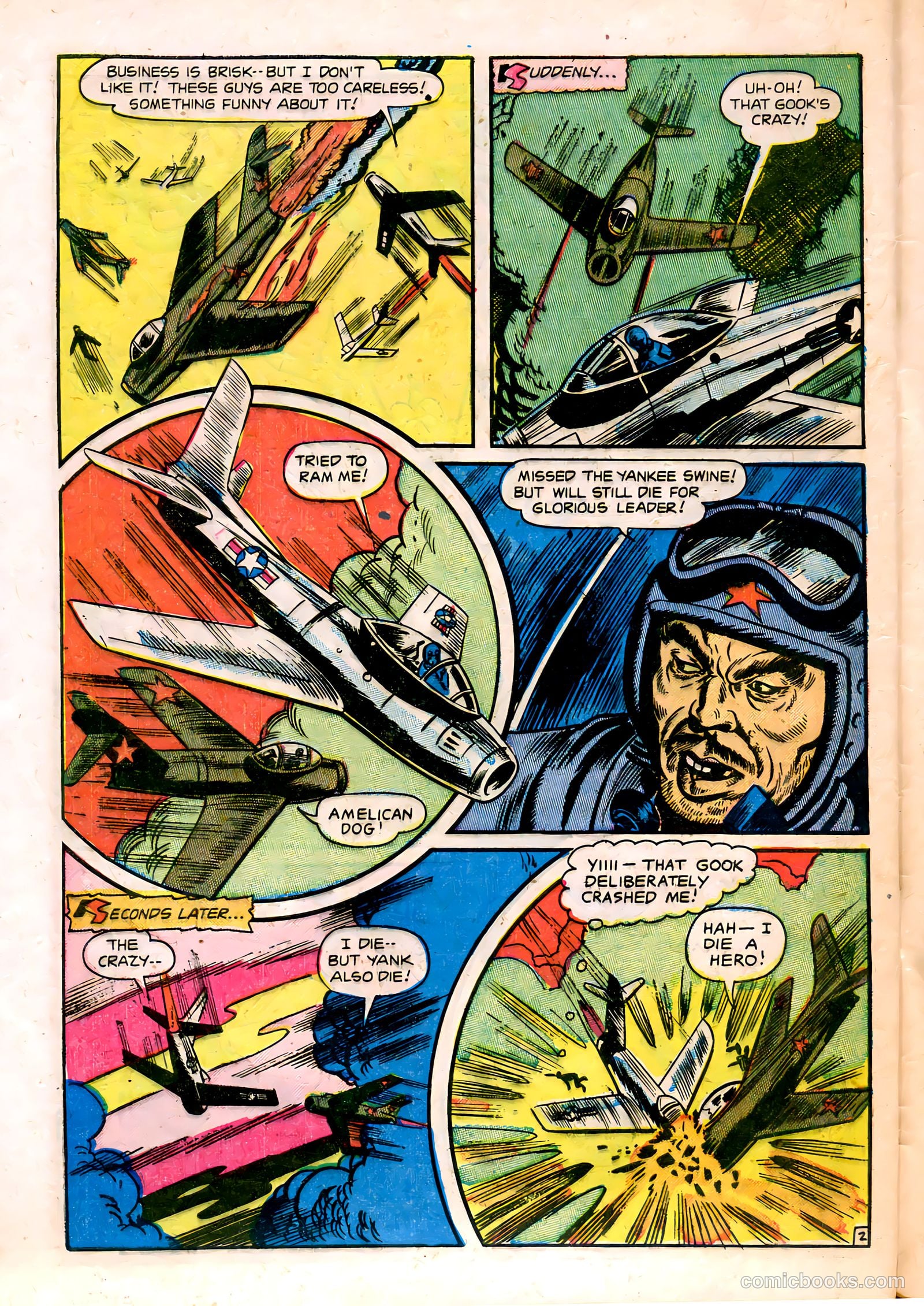 Captain Jet #5 (1953) — page 28 of 36