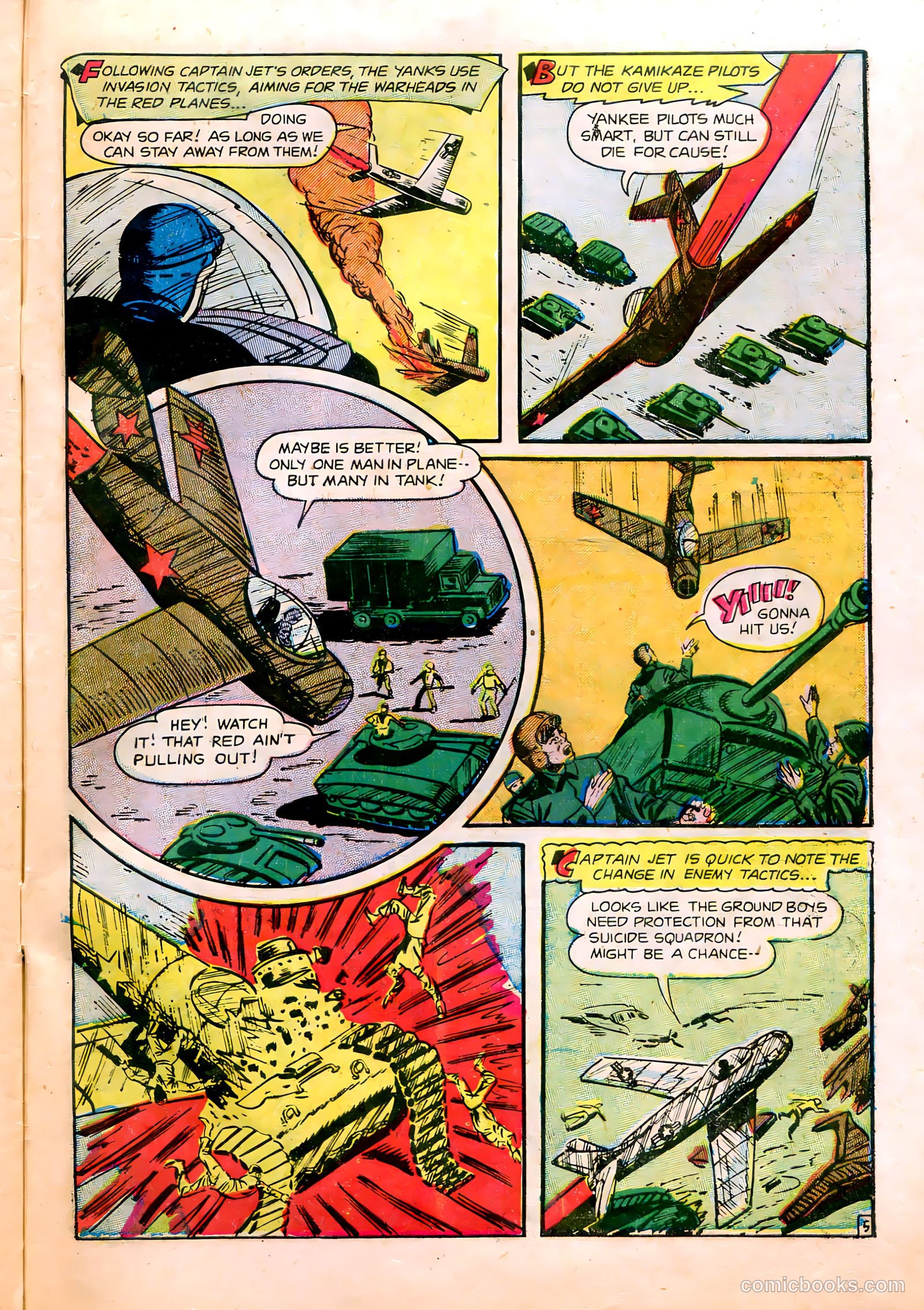 Captain Jet #5 (1953) — page 31 of 36