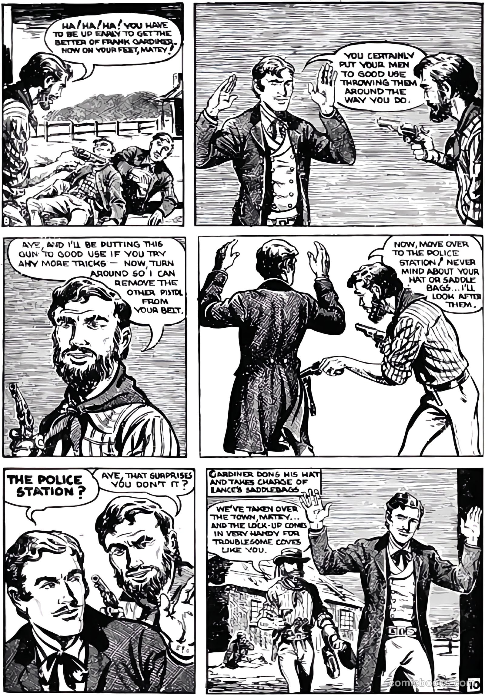Captain Justice #5 (1950) — page 2 of 28