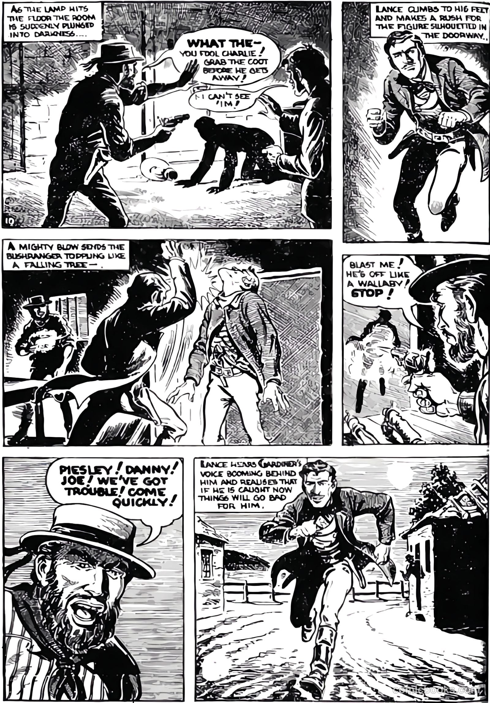Captain Justice #5 (1950) — page 4 of 28