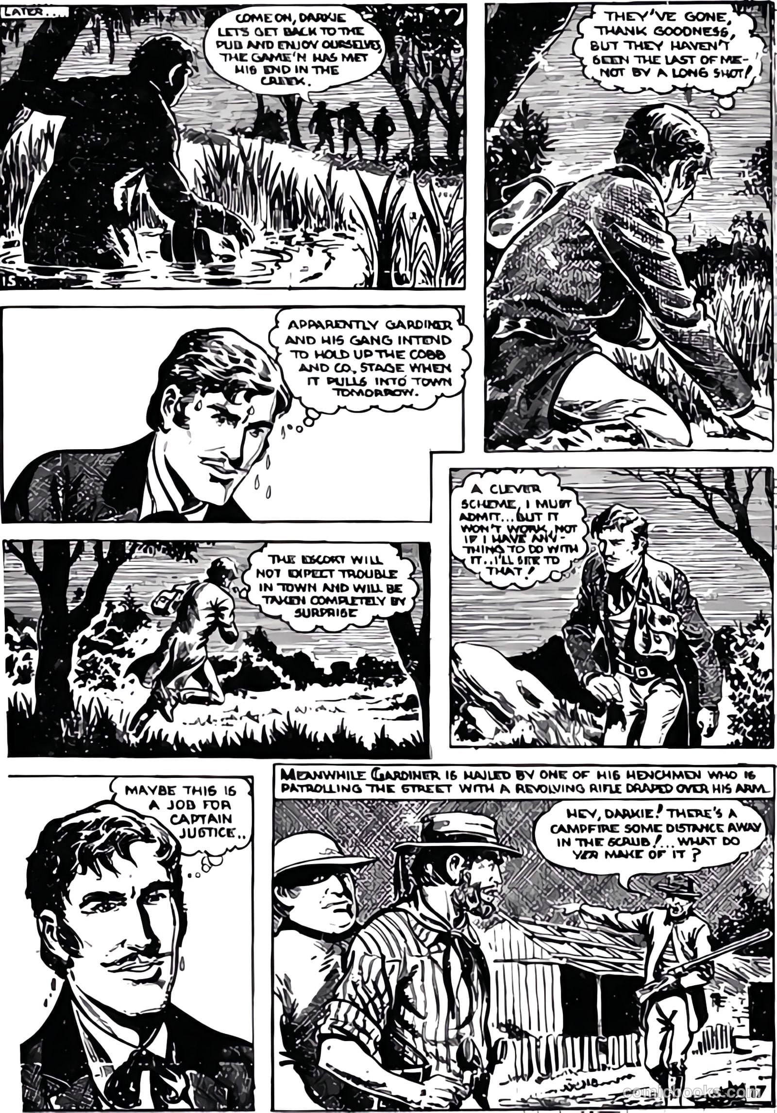 Captain Justice #5 (1950) — page 9 of 28
