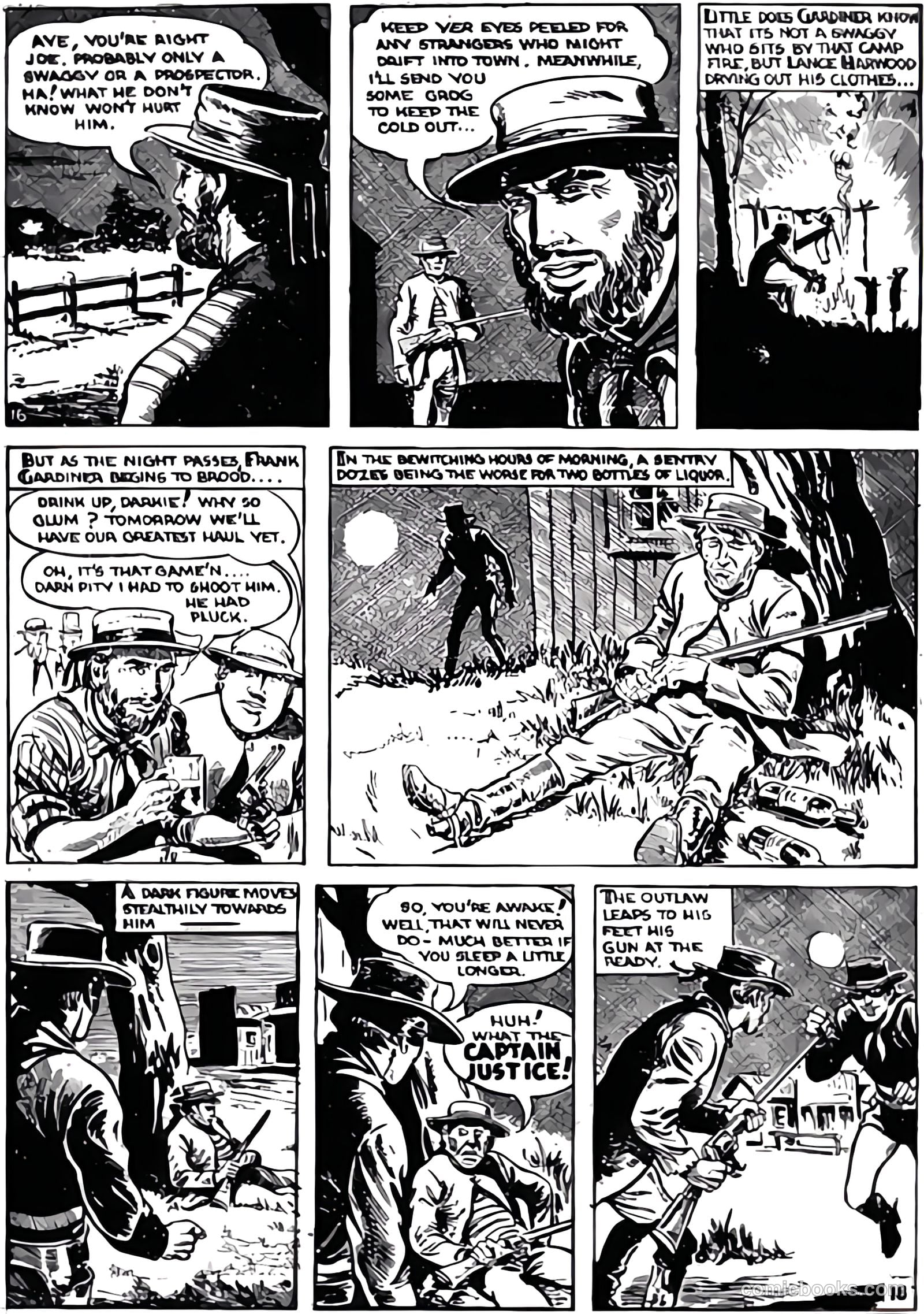 Captain Justice #5 (1950) — page 10 of 28
