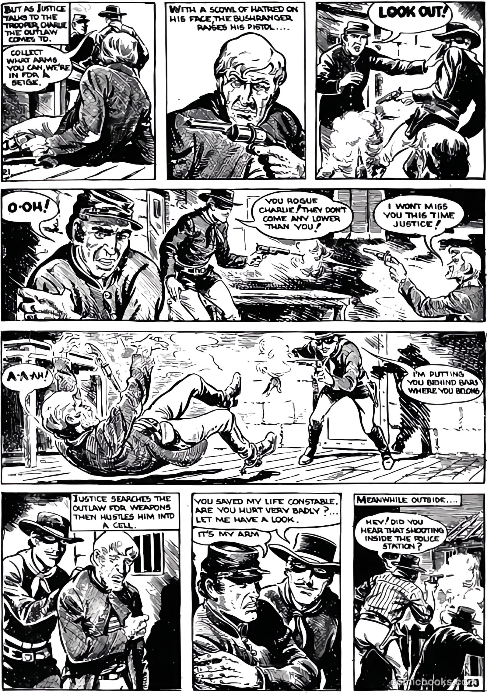 Captain Justice #5 (1950) — page 16 of 28
