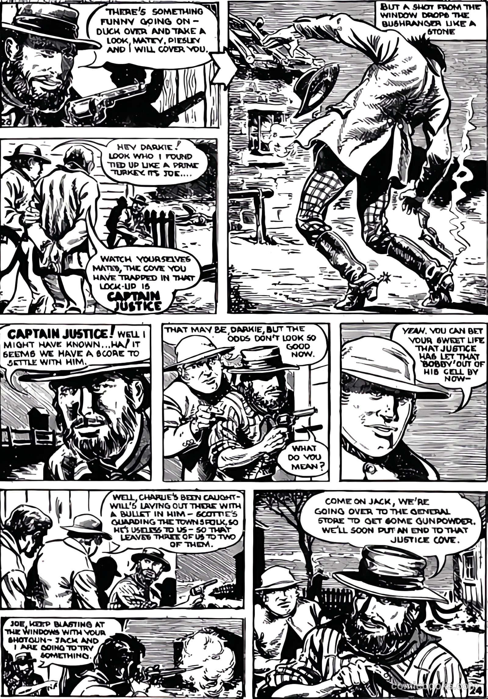 Captain Justice #5 (1950) — page 17 of 28