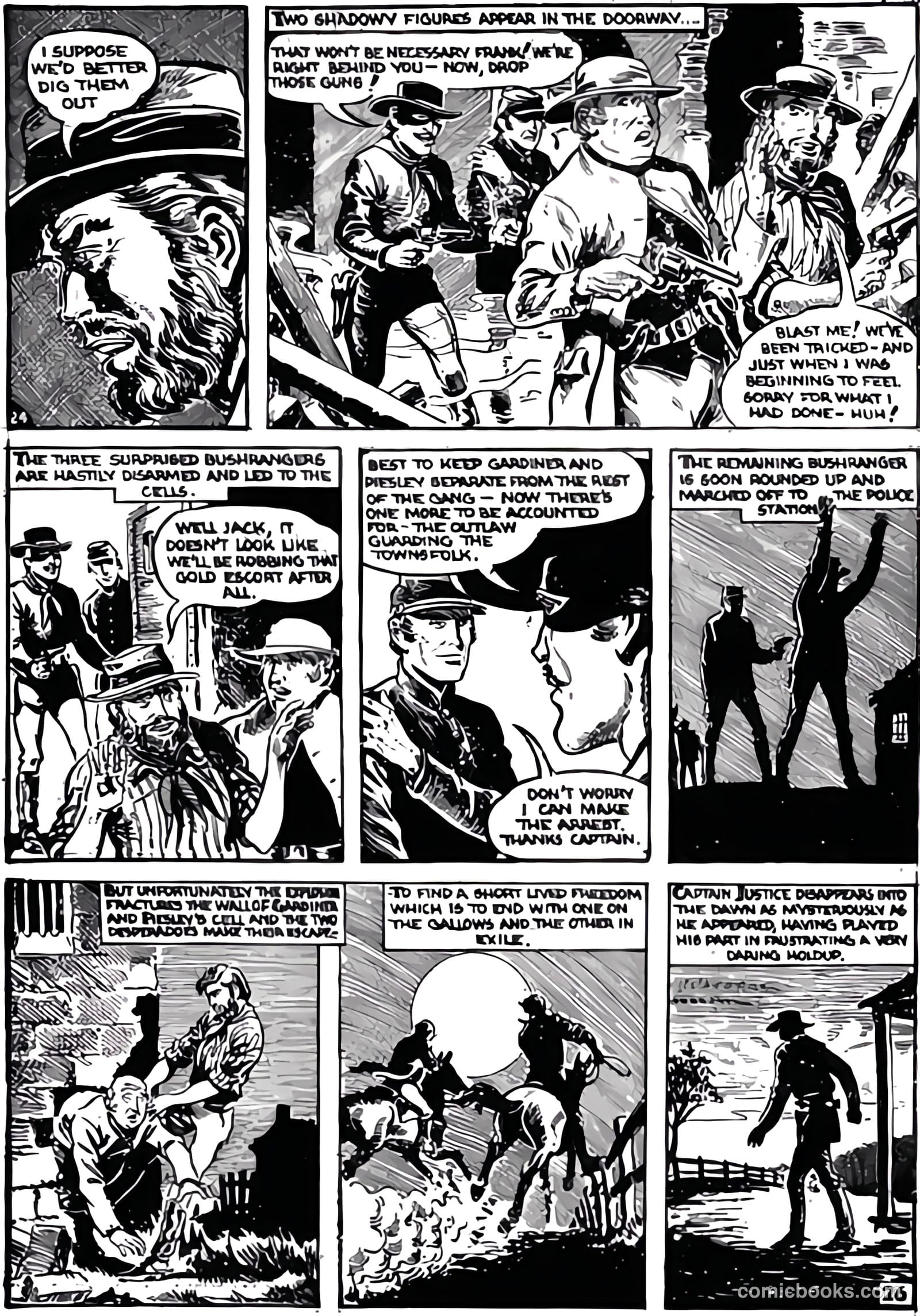 Captain Justice #5 (1950) — page 19 of 28