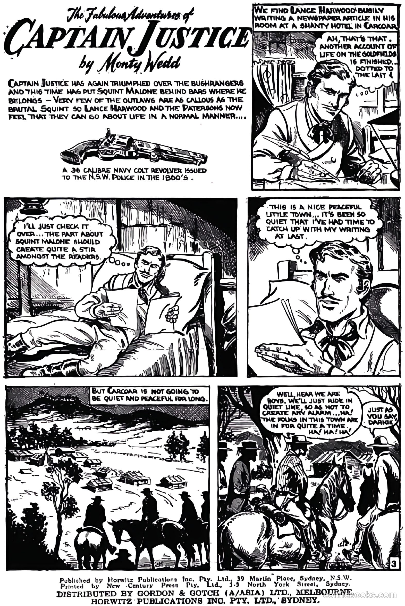 Captain Justice #5 (1950) — page 22 of 28
