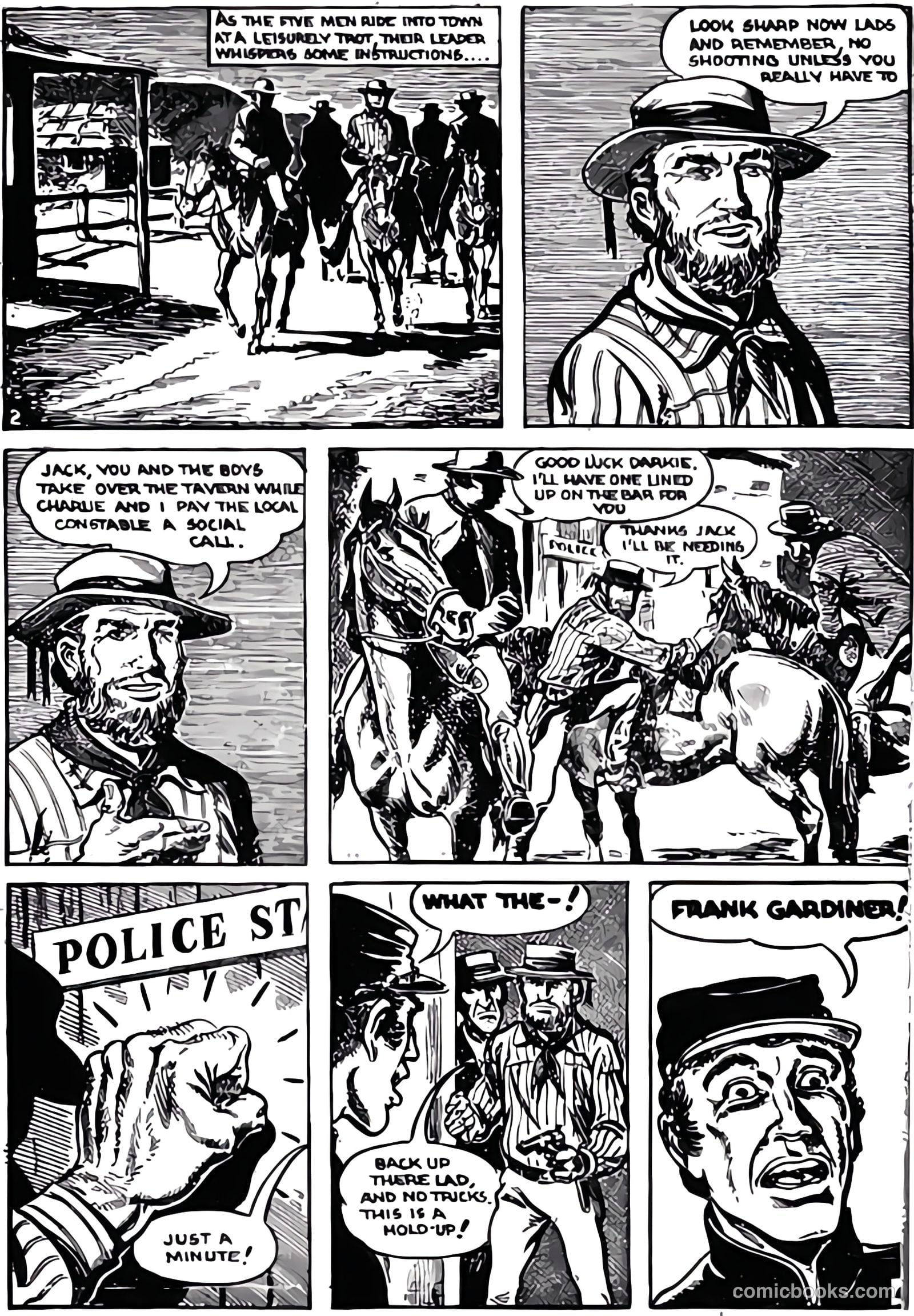 Captain Justice #5 (1950) — page 23 of 28