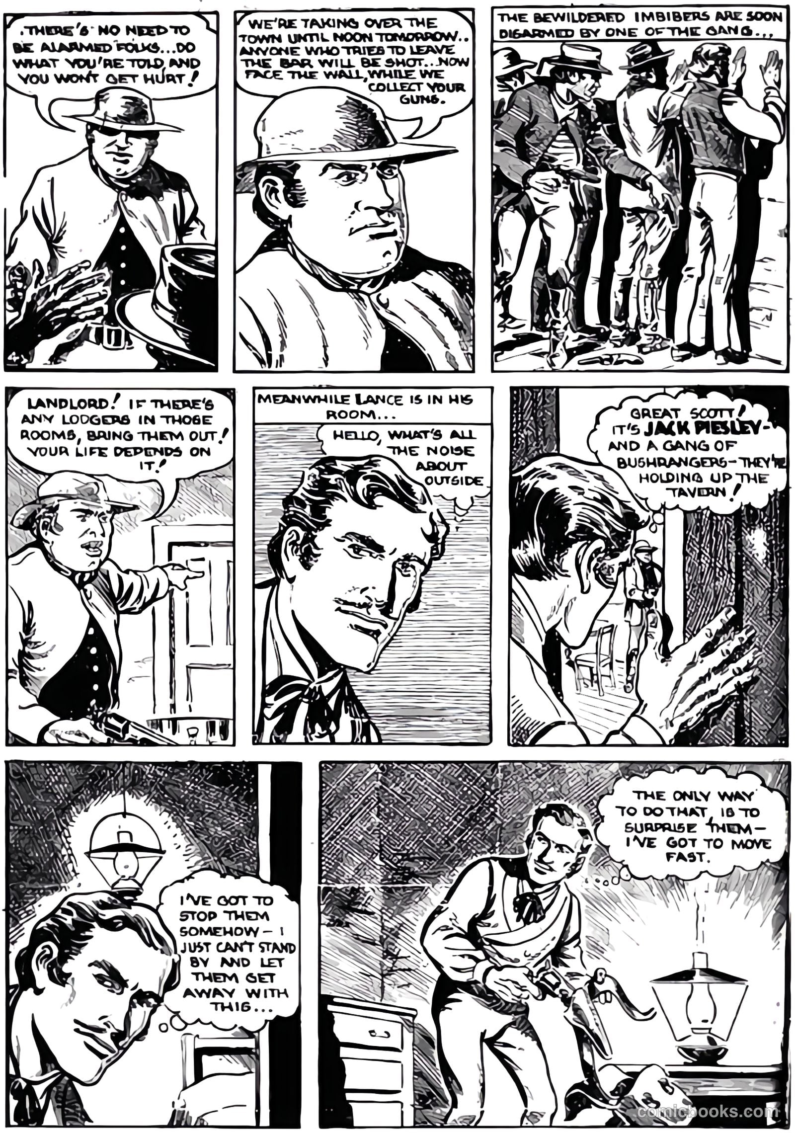 Captain Justice #5 (1950) — page 25 of 28