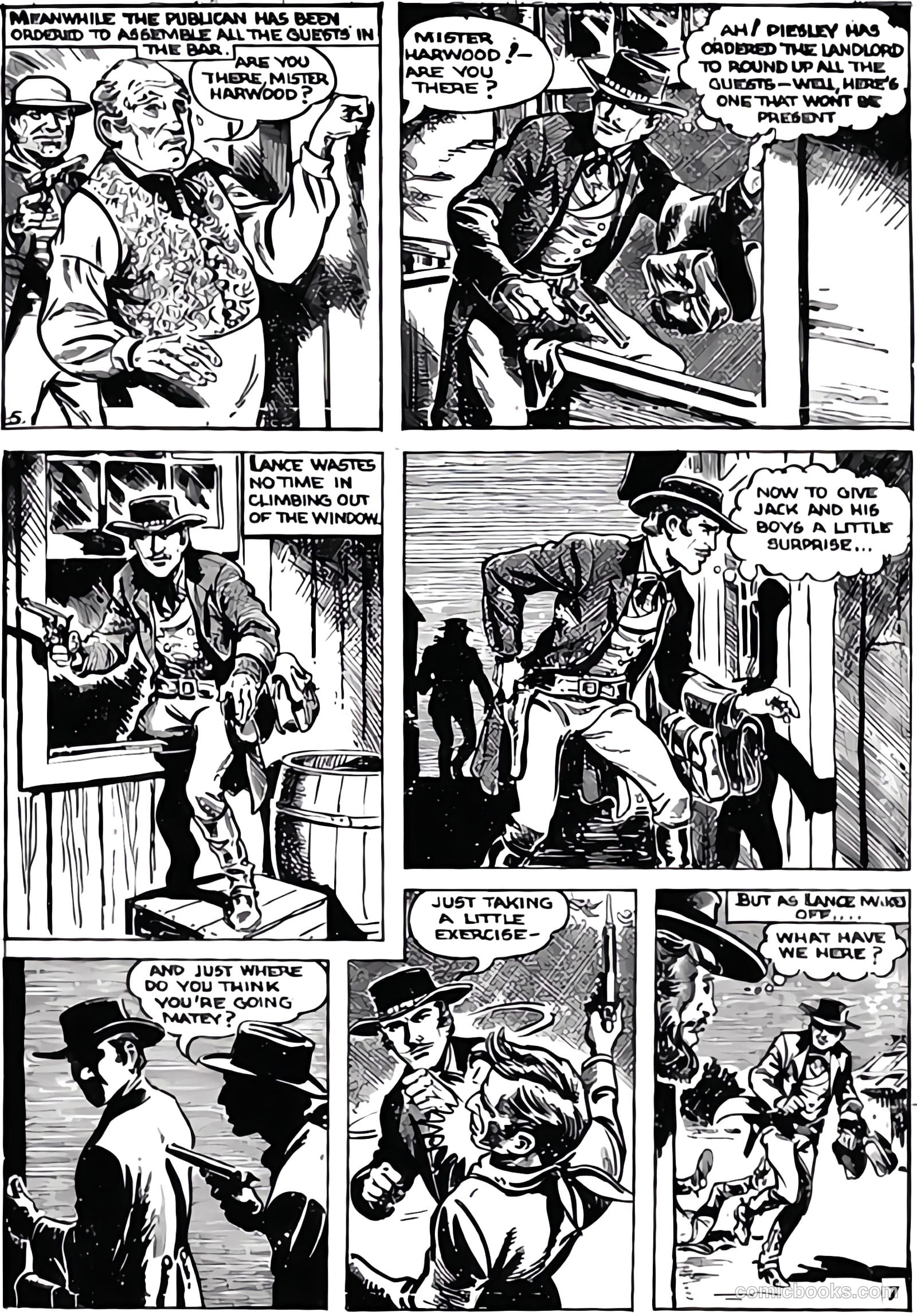 Captain Justice #5 (1950) — page 26 of 28