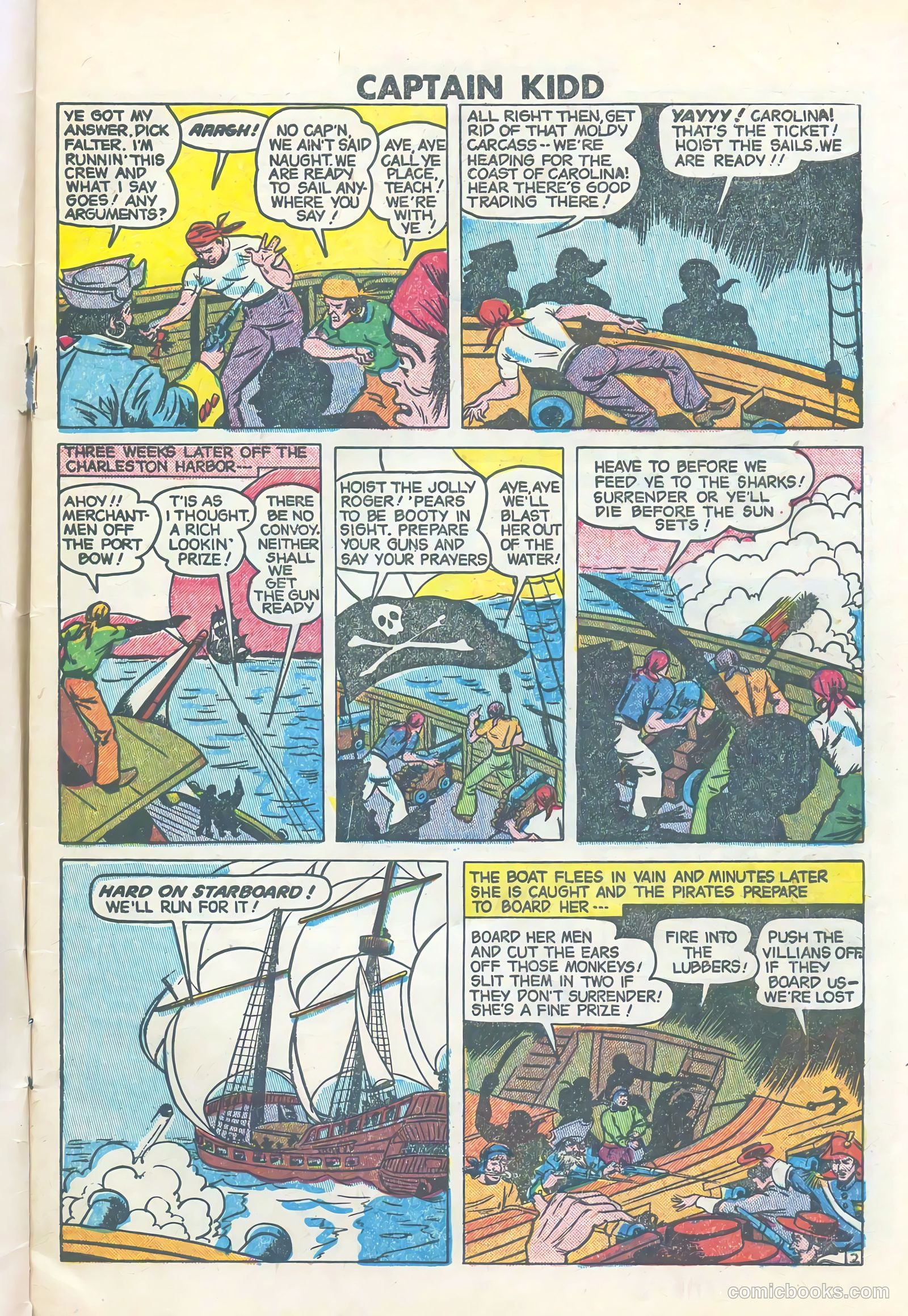 Captain Kidd #24 (1949) — page 3 of 36