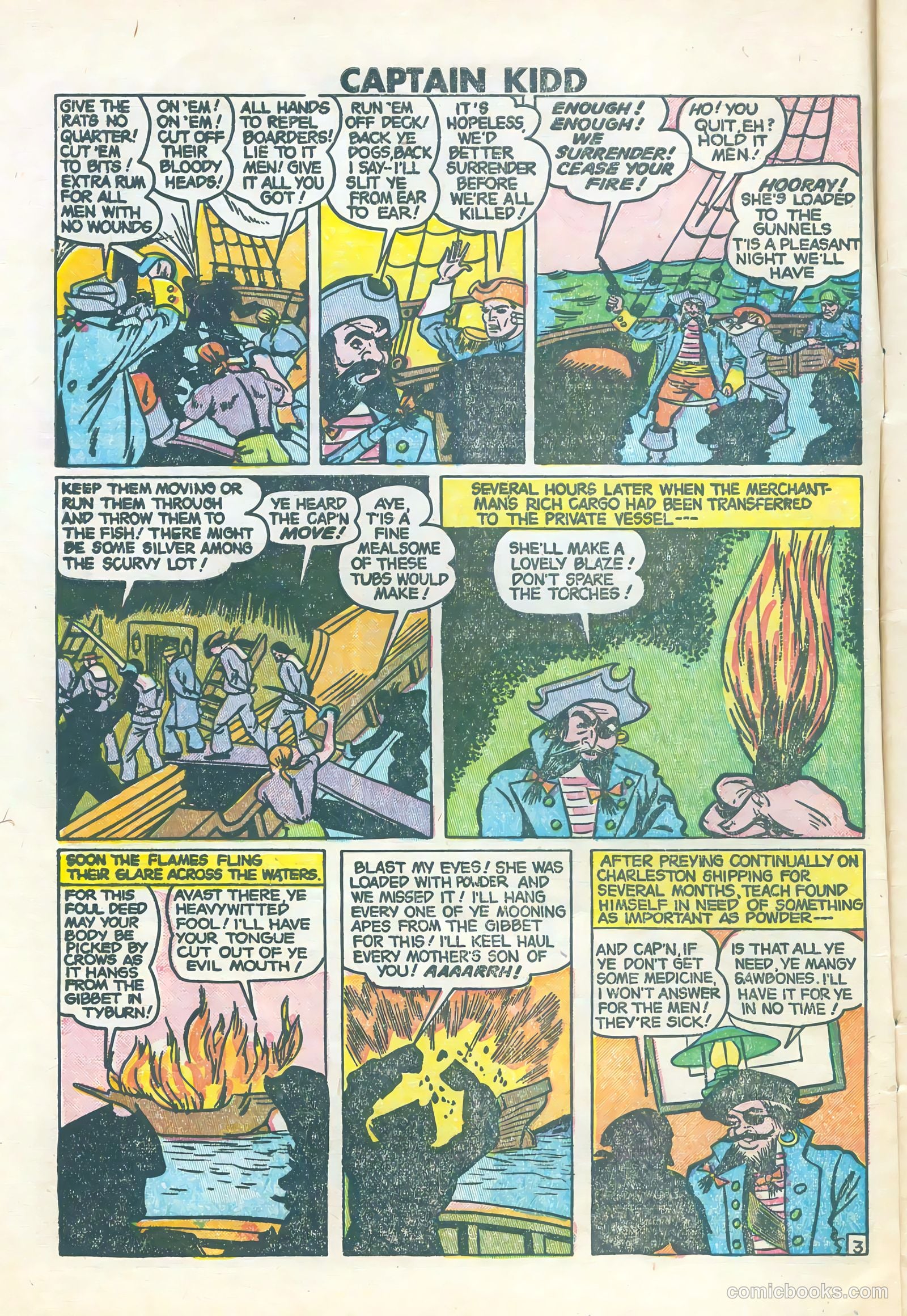 Captain Kidd #24 (1949) — page 4 of 36